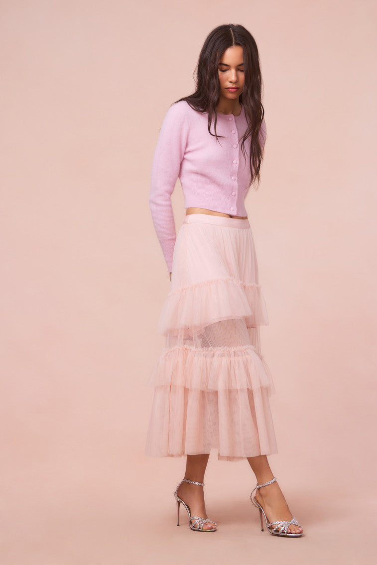 Jupe longue en tulle Parriott