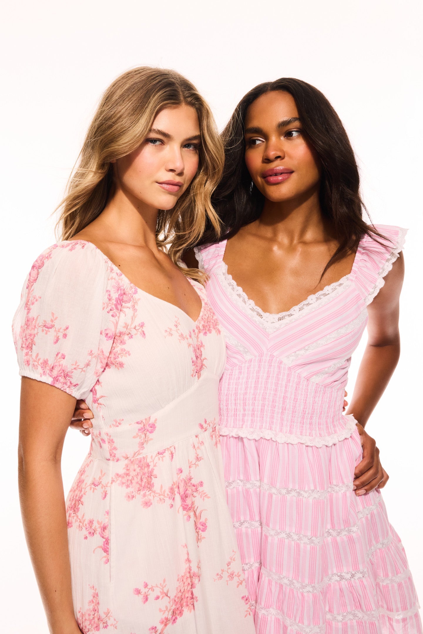 Robe midi en coton recyclé Angie