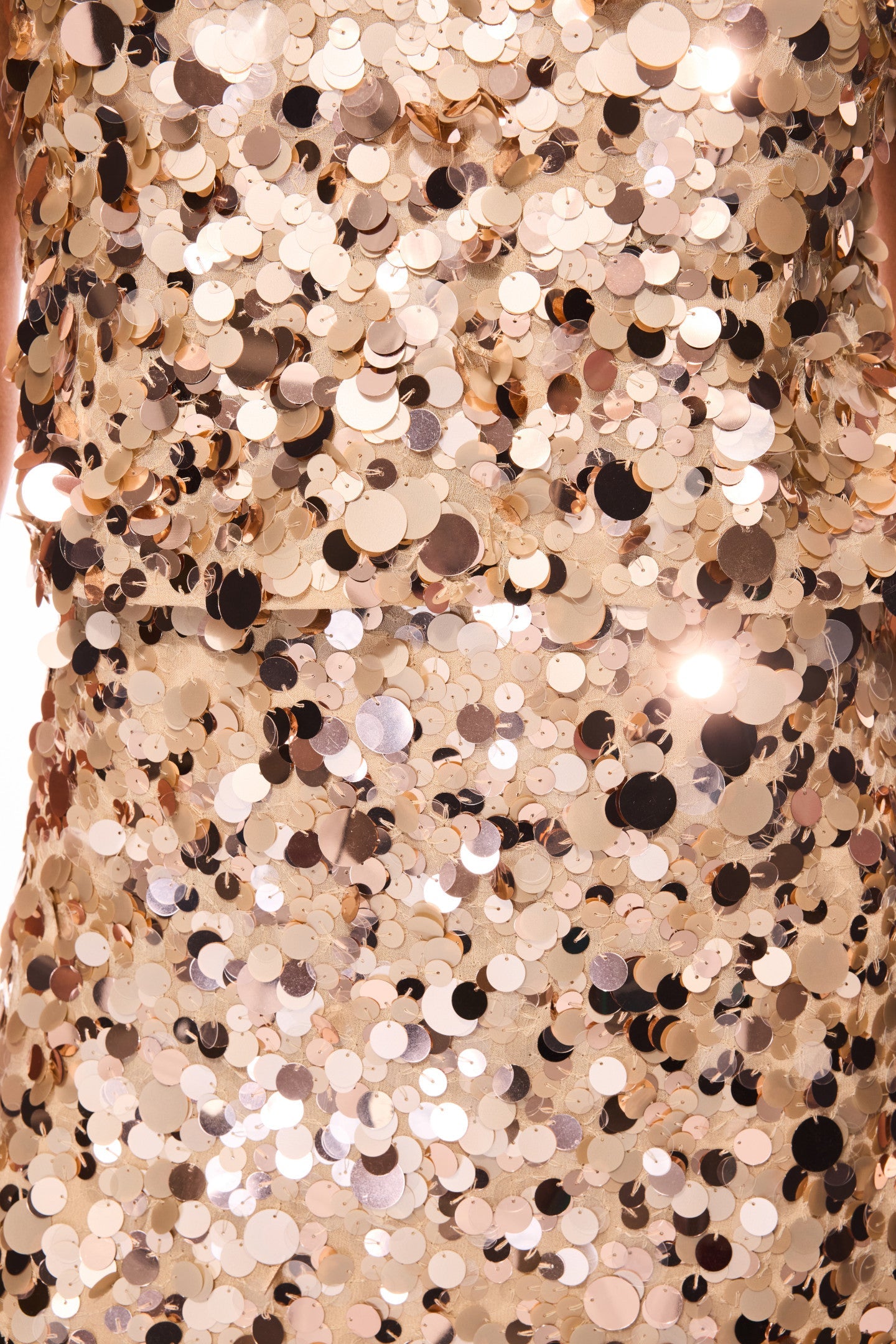 Mini-jupe à paillettes Aurorlia