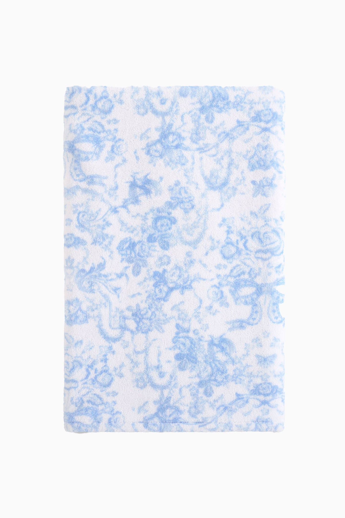 Serviette de bain en coton - NANTUCKET BLUE