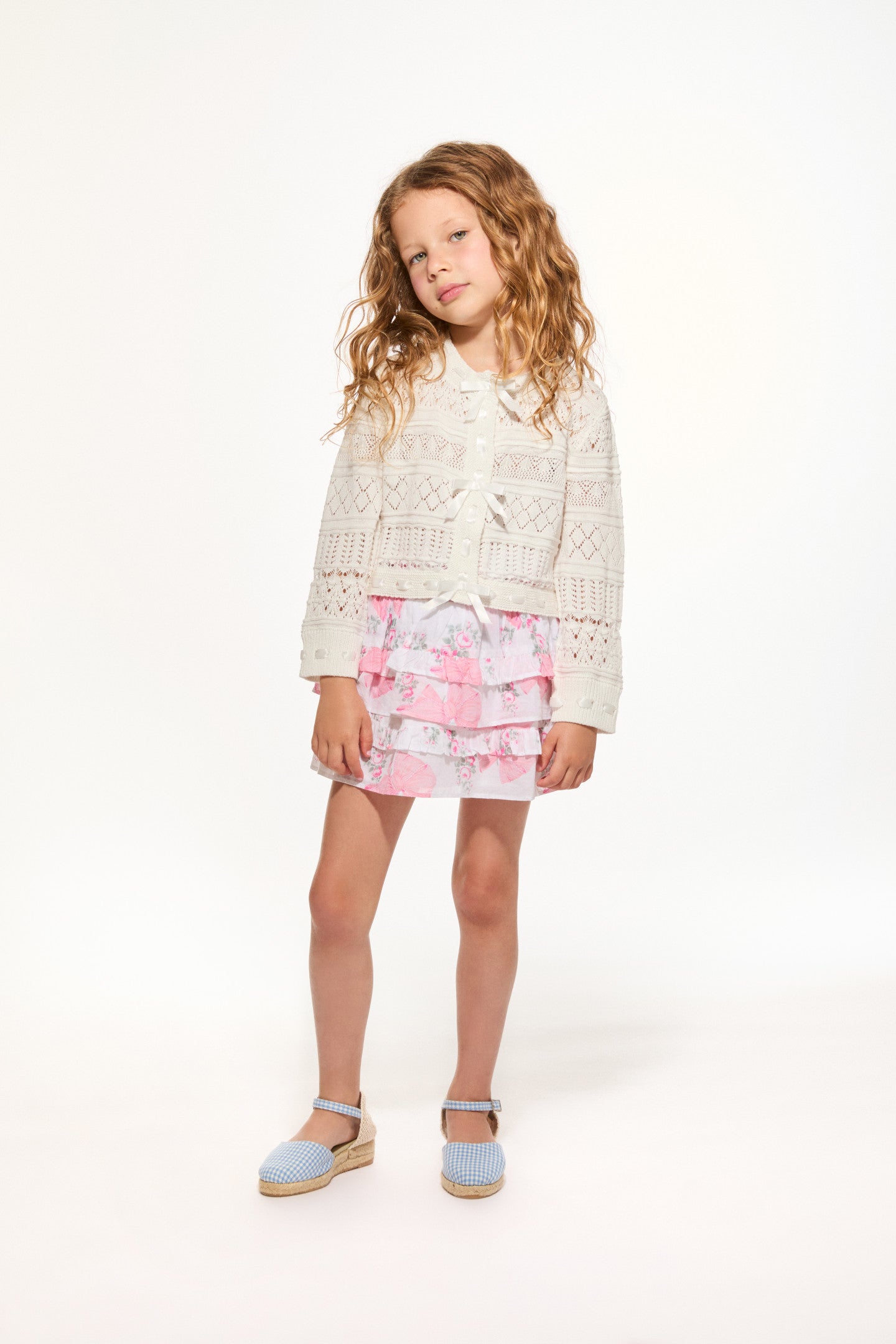 Jupe Billie en coton recyclé pour fille