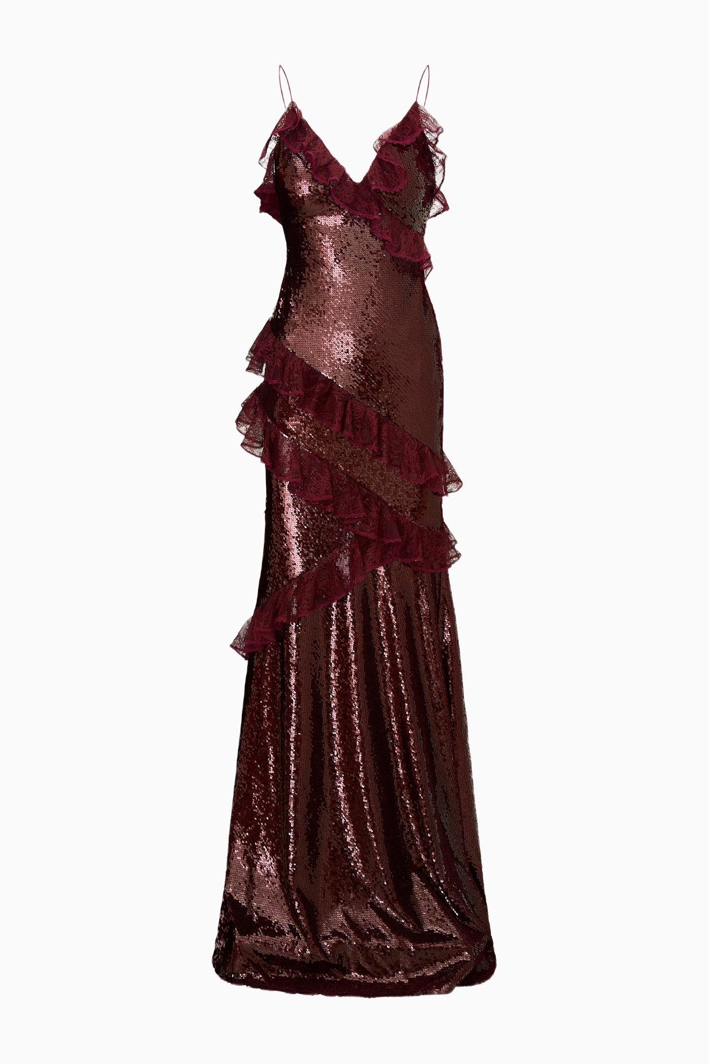 Robe longue à sequins Rialto