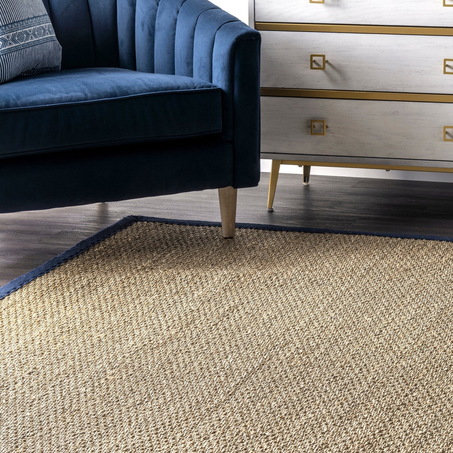 Nuloom Kiana Casual Seagrass Bordered Area Rug