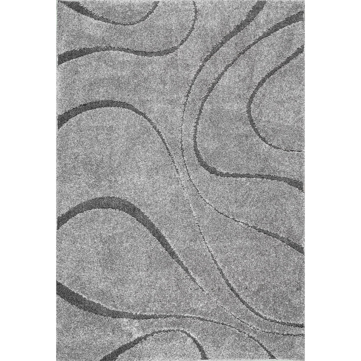 Nuloom Krista Contemporary Swirls Shag Area Rug