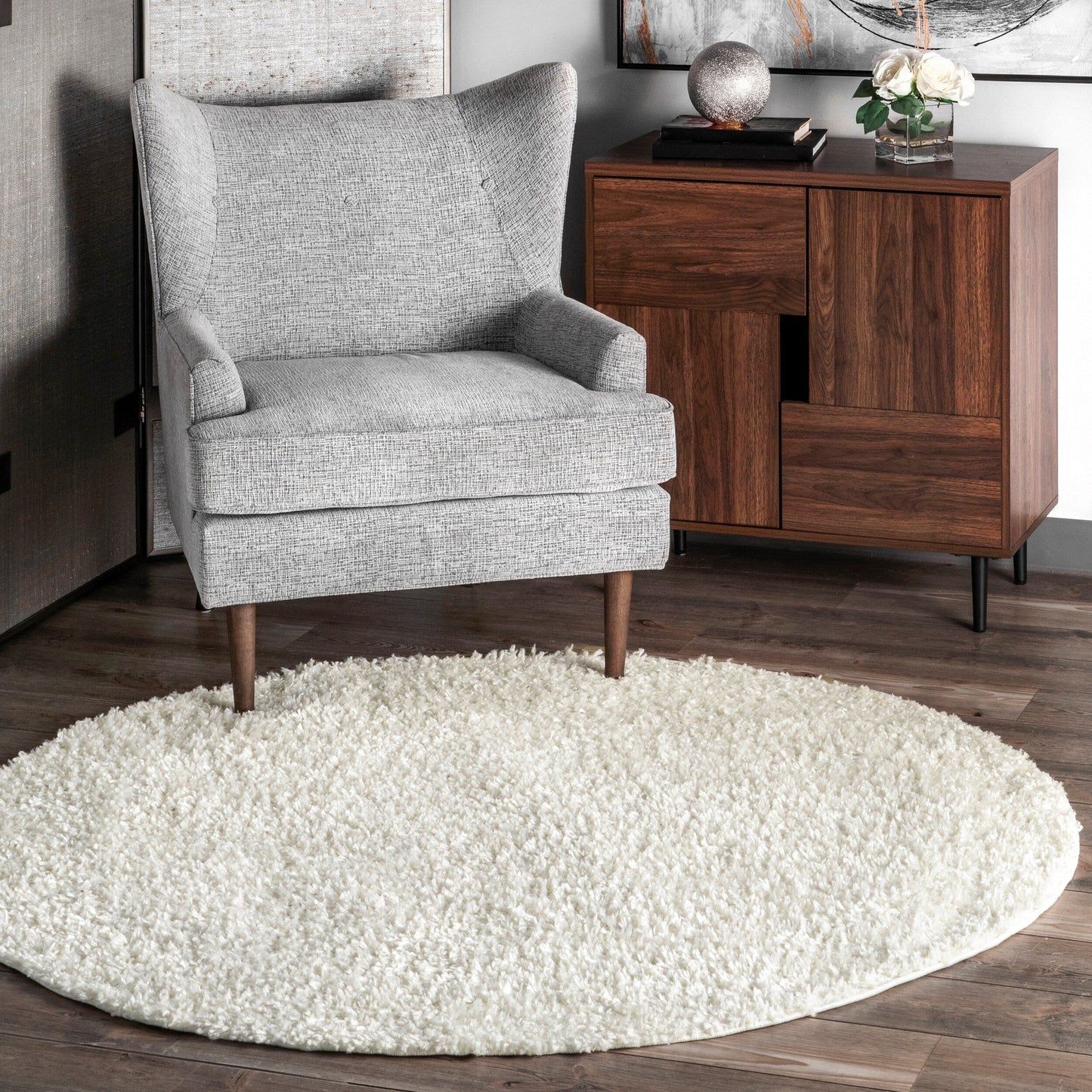 Nuloom Neva Modern Tasseled Shag Area Rug