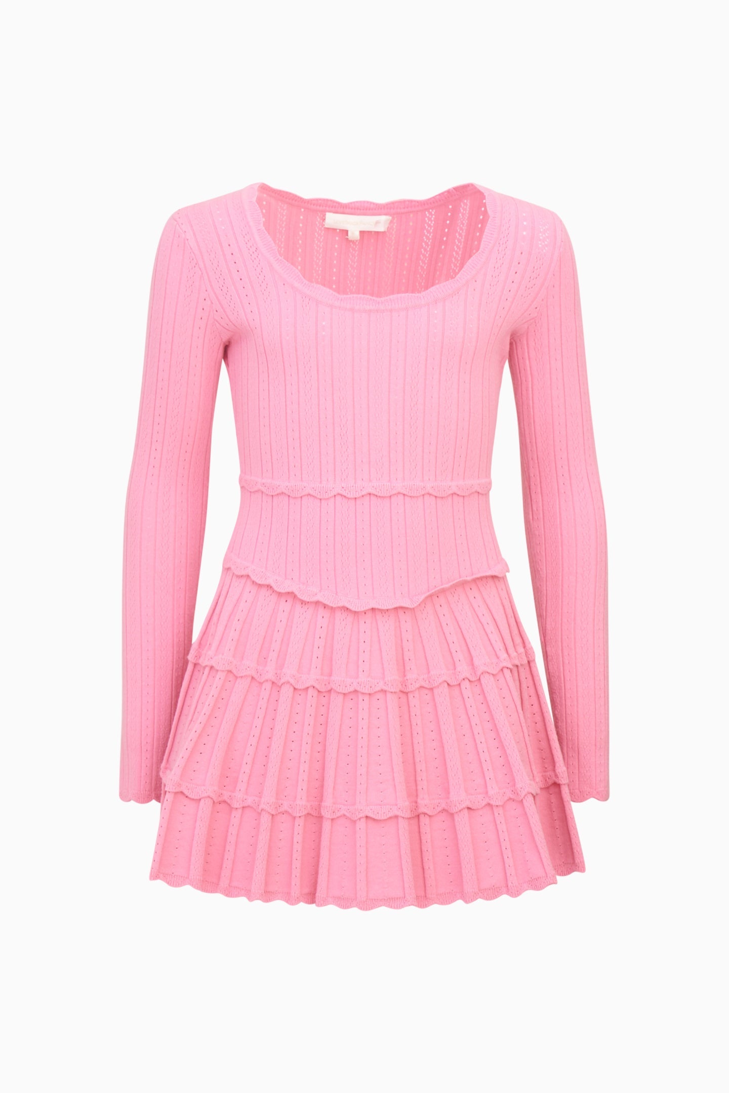 Robe Caliora en pointelle extensible pour fille