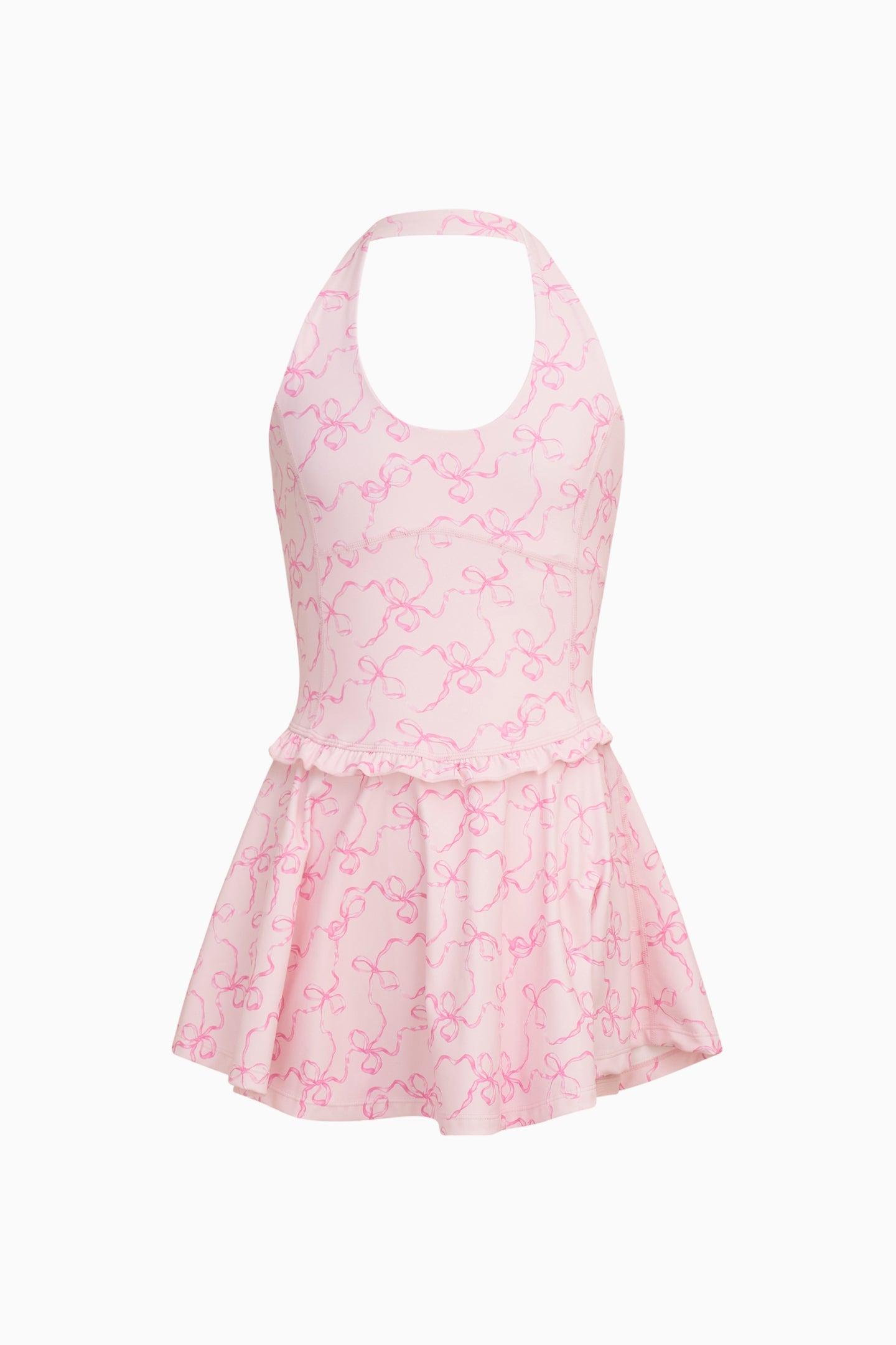 Robe de sport à imprimé nœud Carmon pour fille