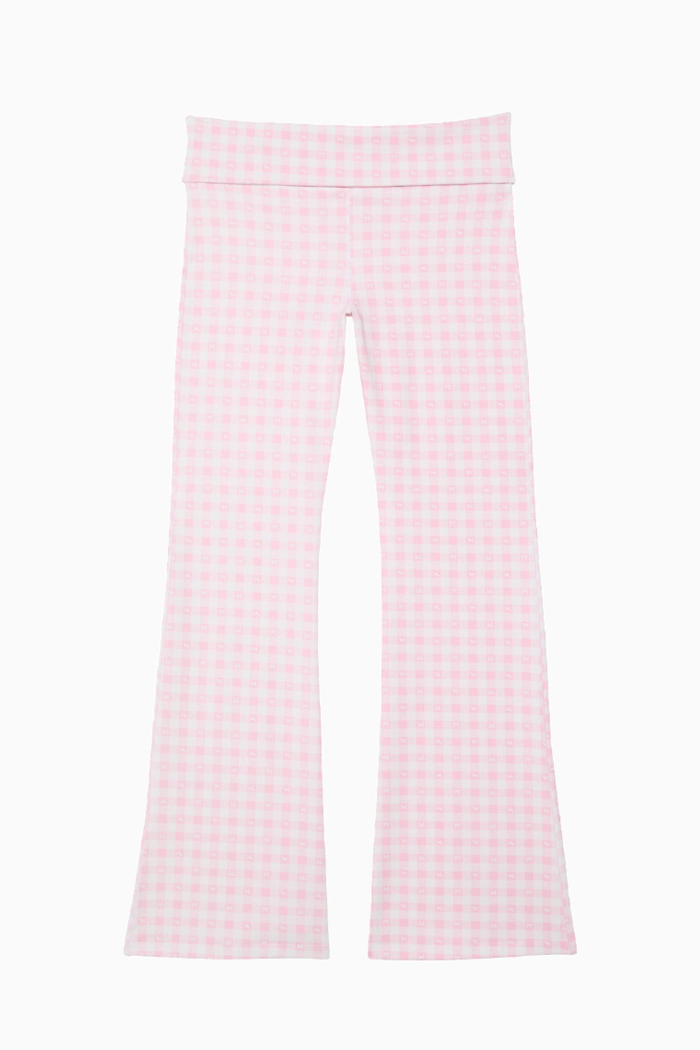 Legging évasé en coton PINK x LoveShackFancy