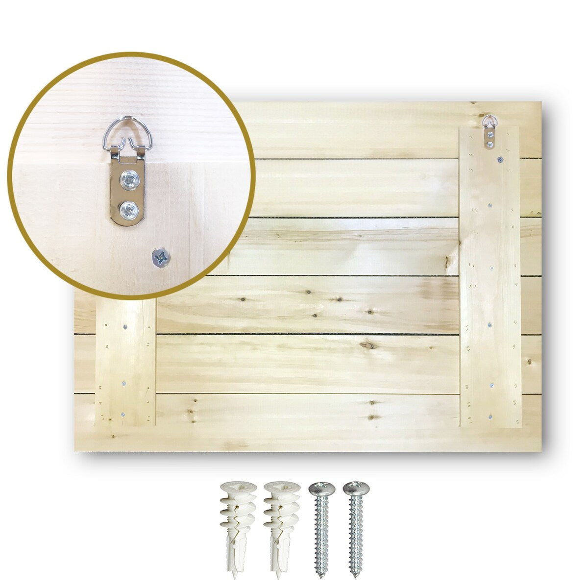 Impression moderne de paysage de montagnes audacieuses corail sarcelle Designart sur bois de pin naturel