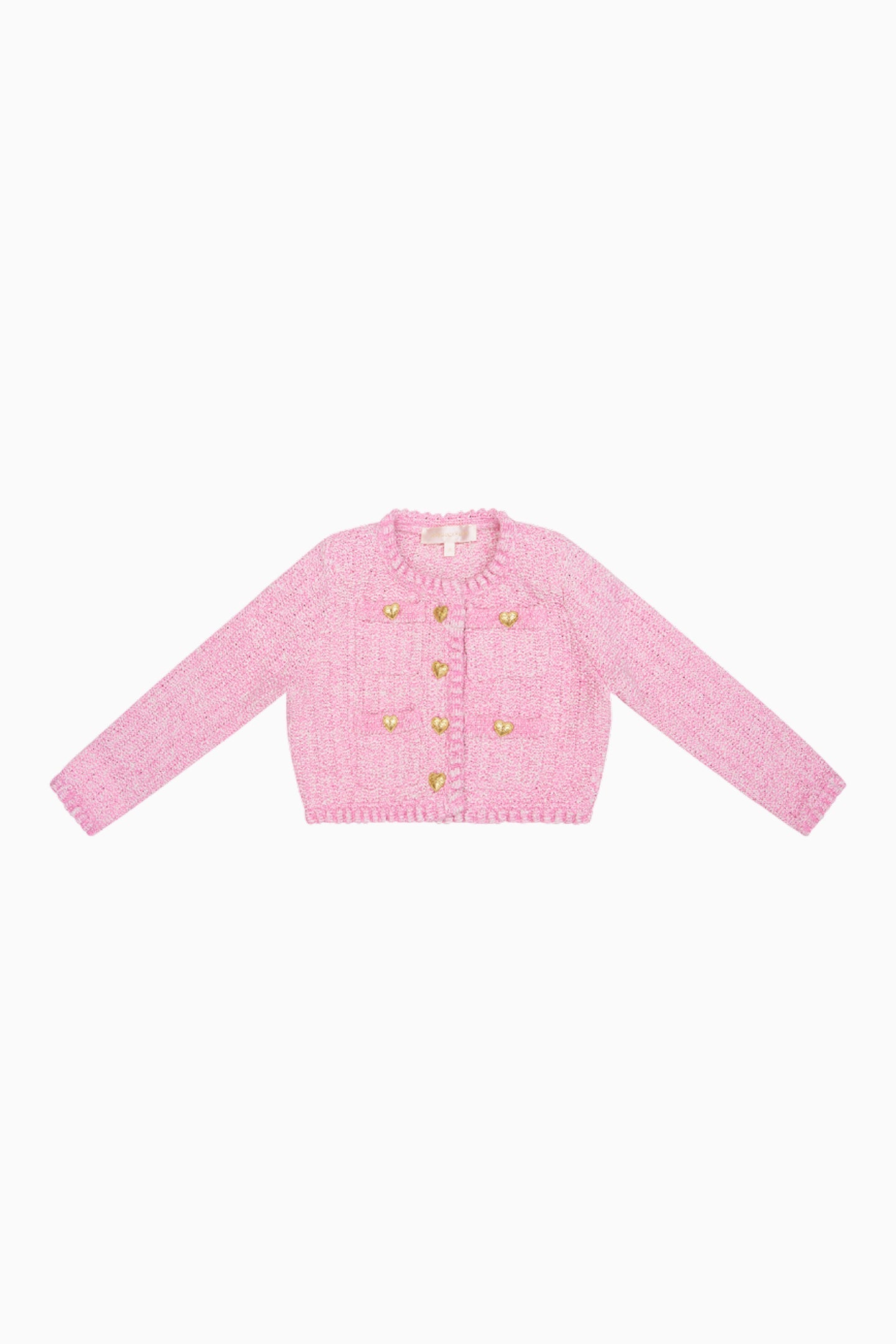 Cardigan en tricot de coton Freydis pour fille