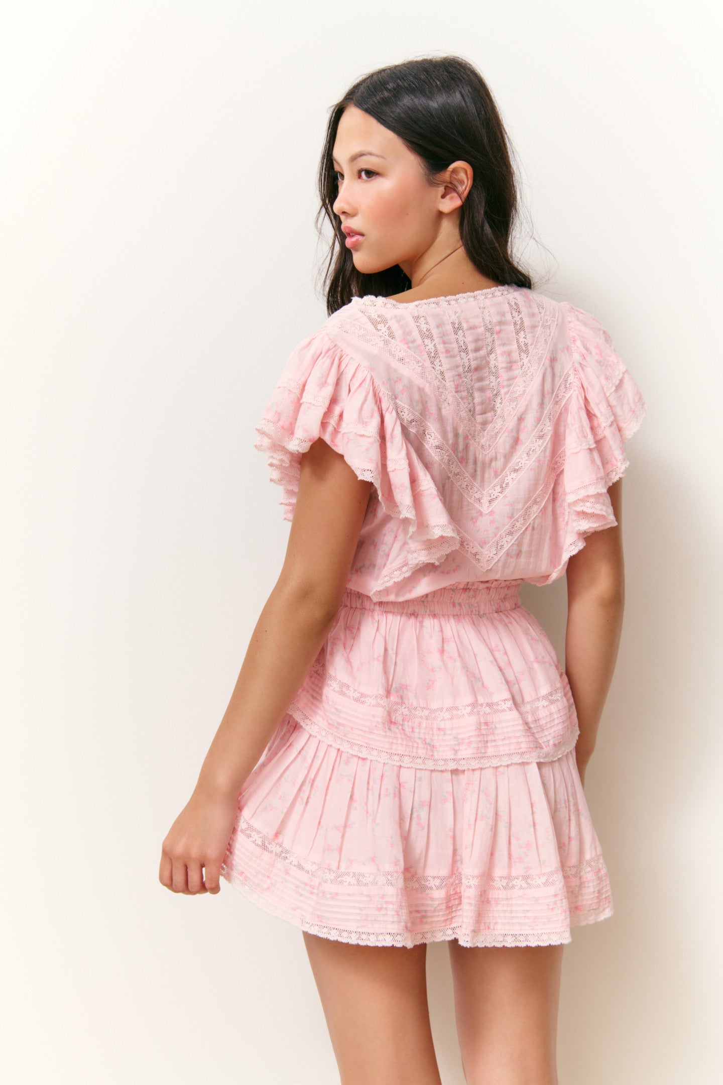 Robe Gwen Luna Rosa Fleur