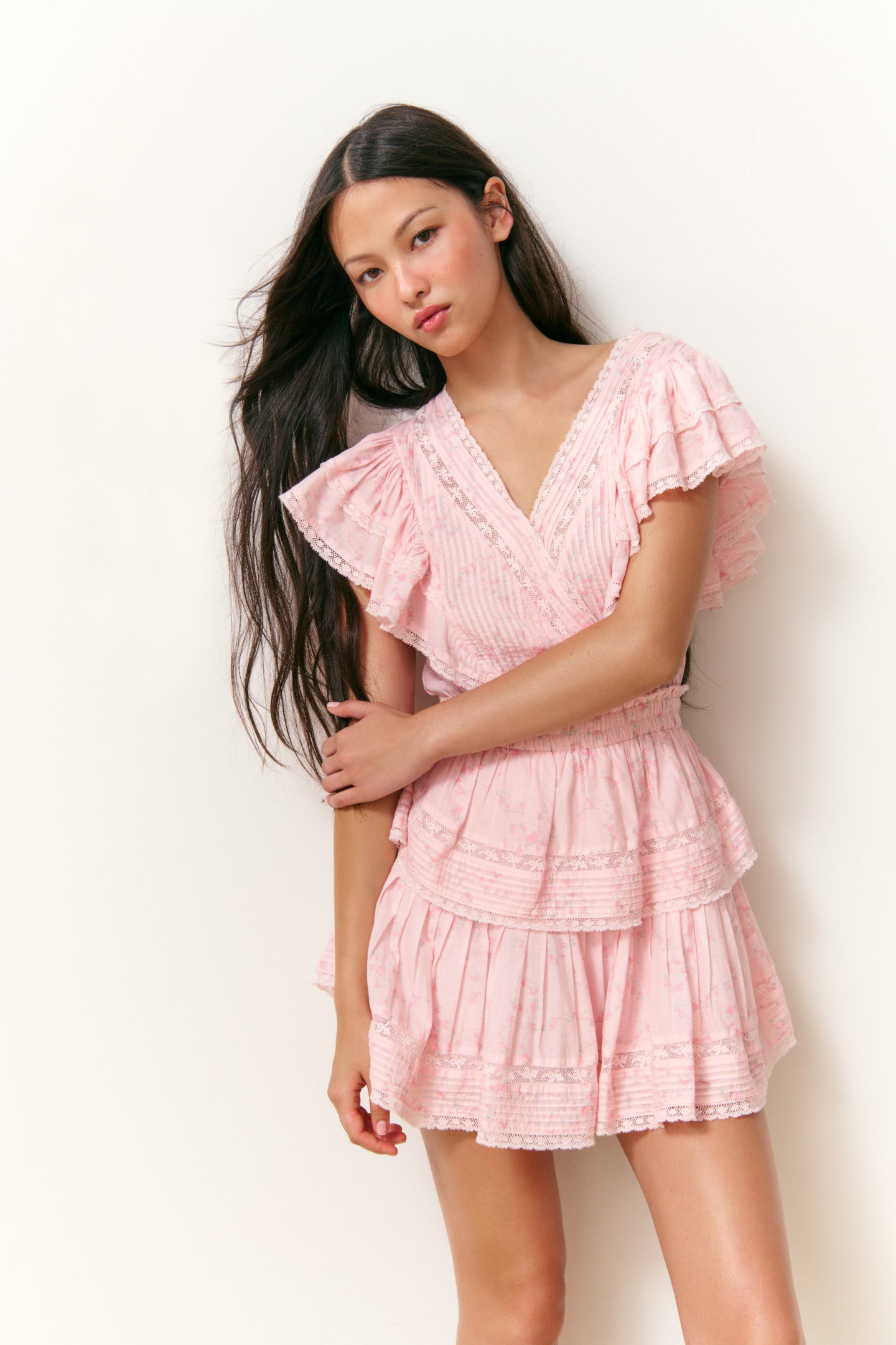 Robe Gwen Luna Rosa Fleur