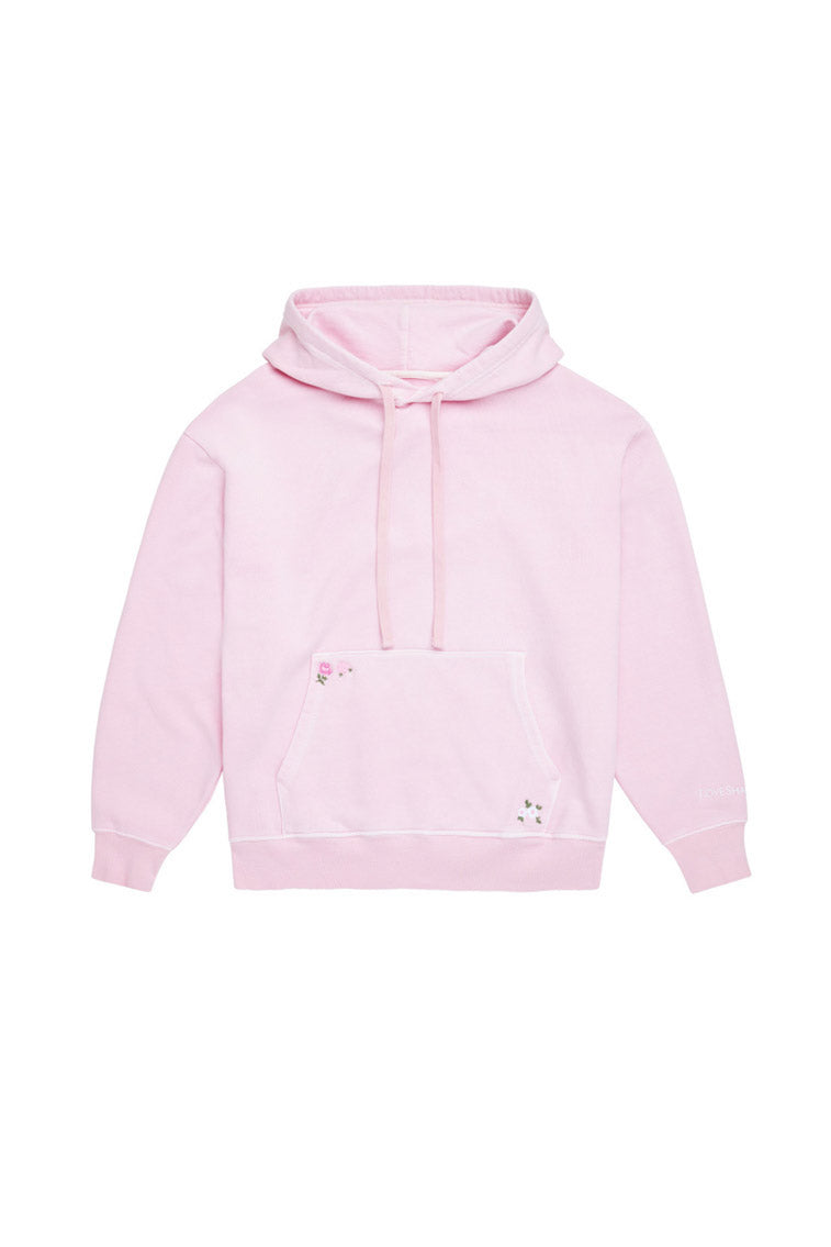 Sweat à capuche Lalita - ROSE POUDRÉ