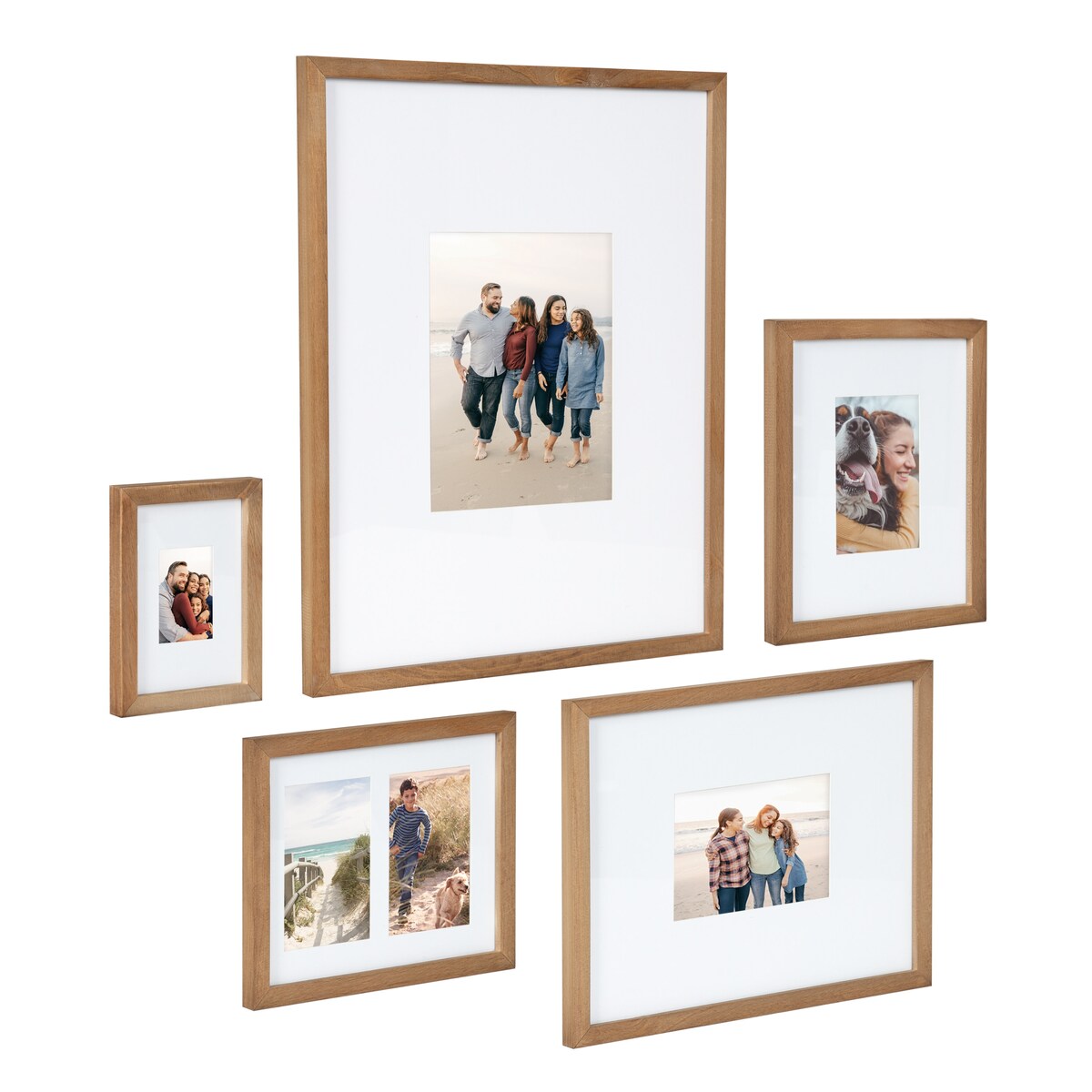Kate and Laurel Gallery Wall Matted Picture Frame Set