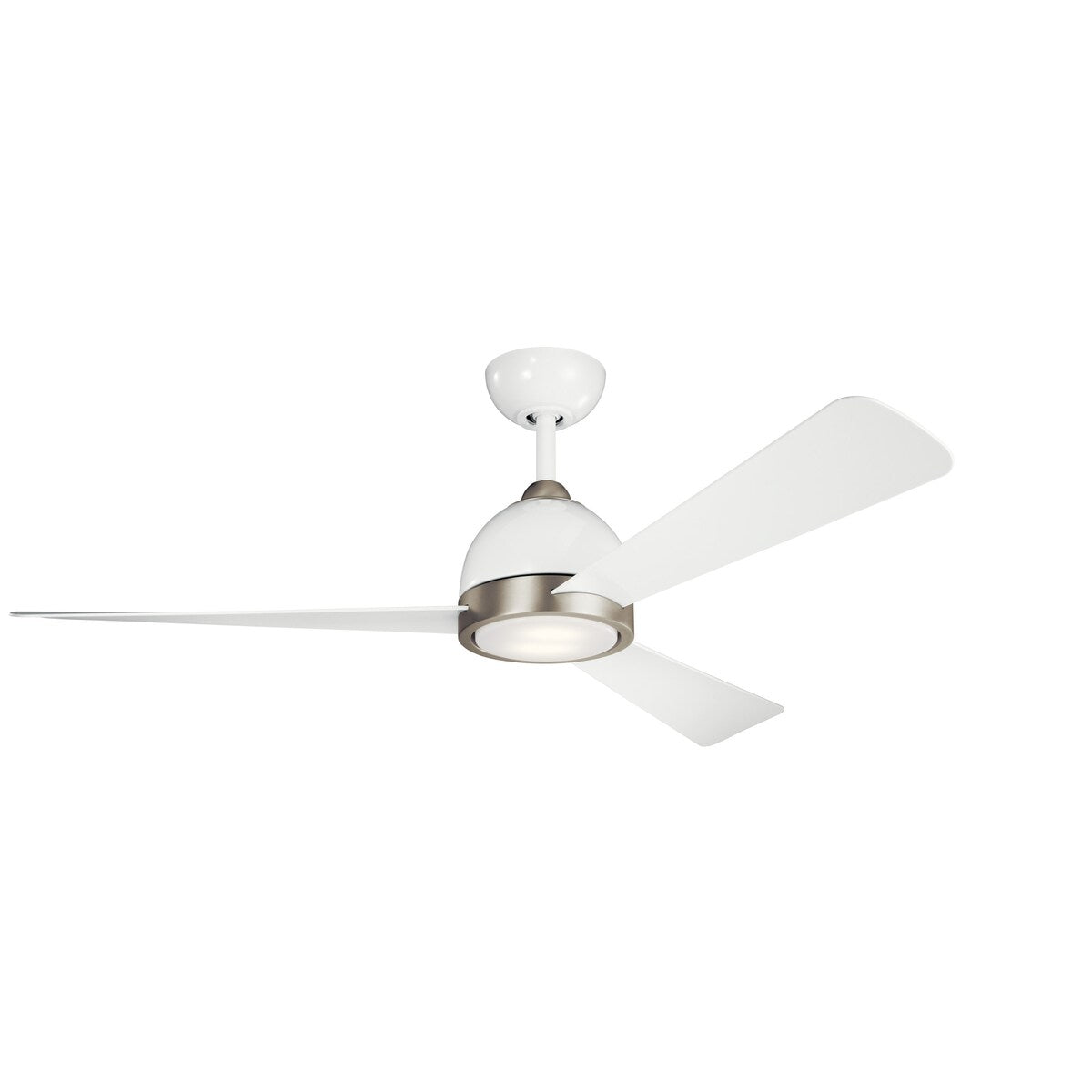 Kichler Incus 56 3 Blade Indoor Ceiling Fan with Blades, LED Light