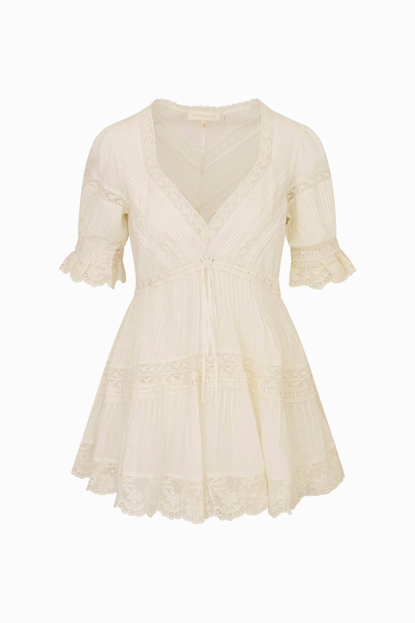 Mini-robe en coton Lilias