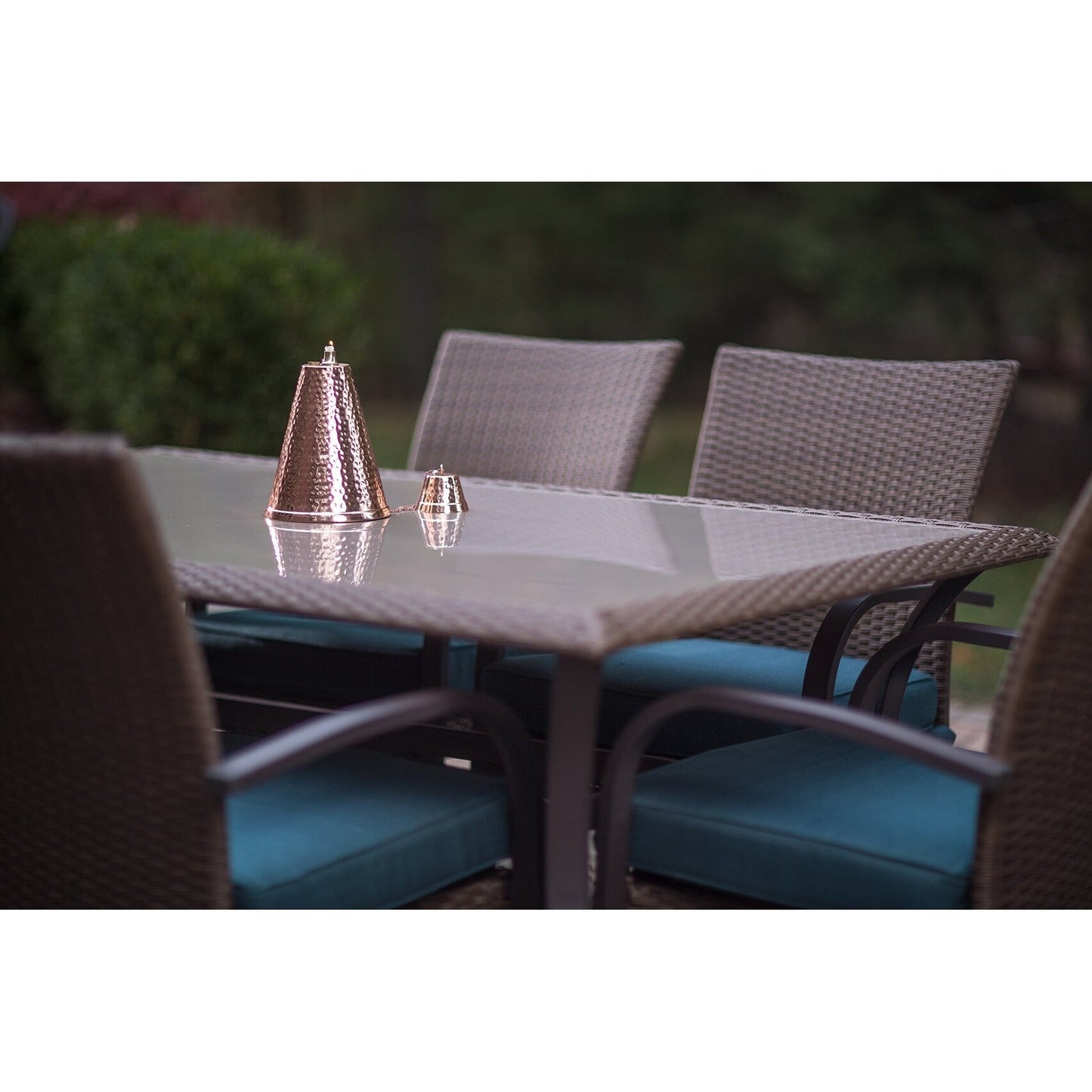 Large Hawaiian Cone Tiki Torch