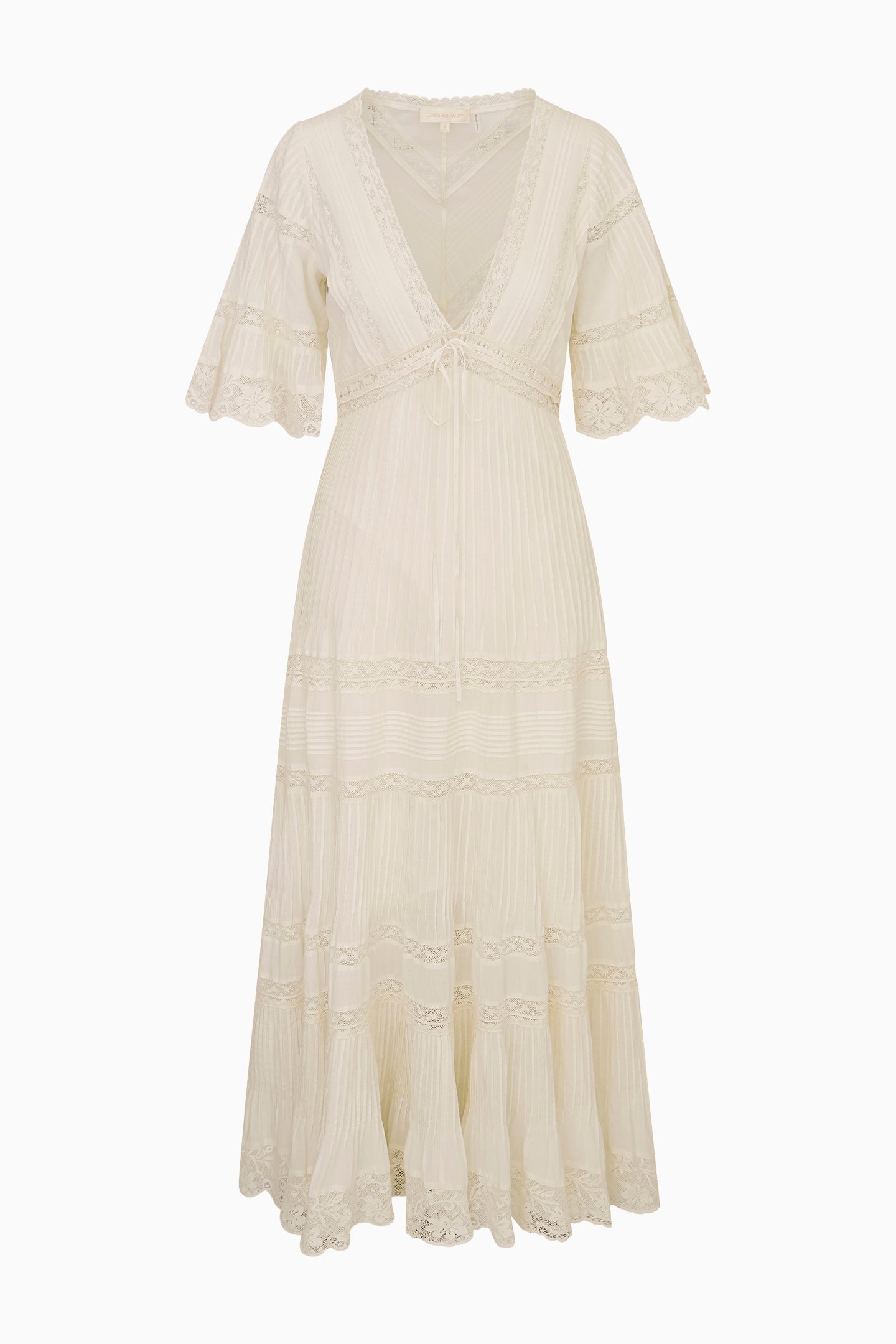 Robe midi en coton Marlowe