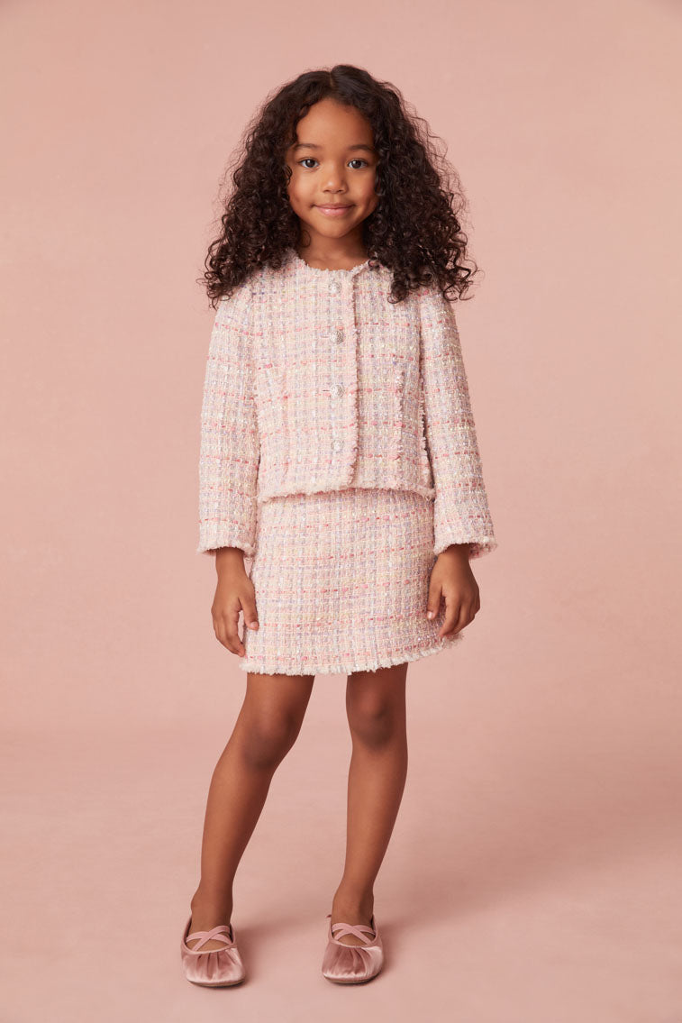 Jupe en tweed Roelle pour fille