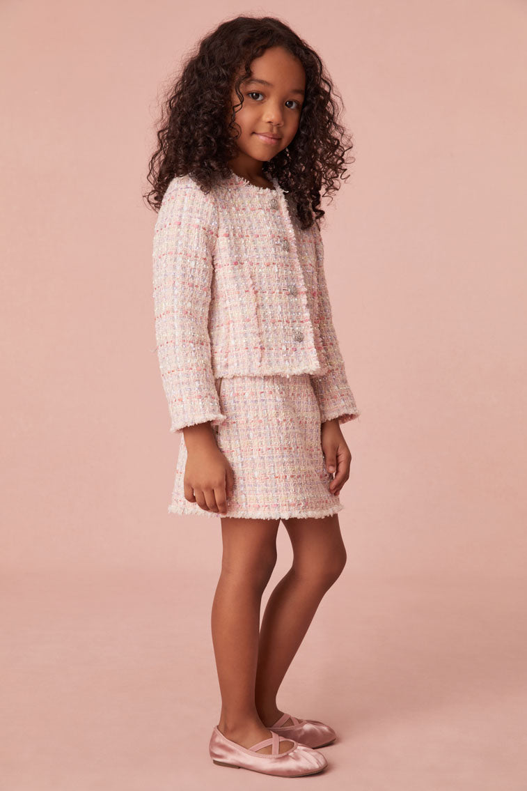 Jupe en tweed Roelle pour fille