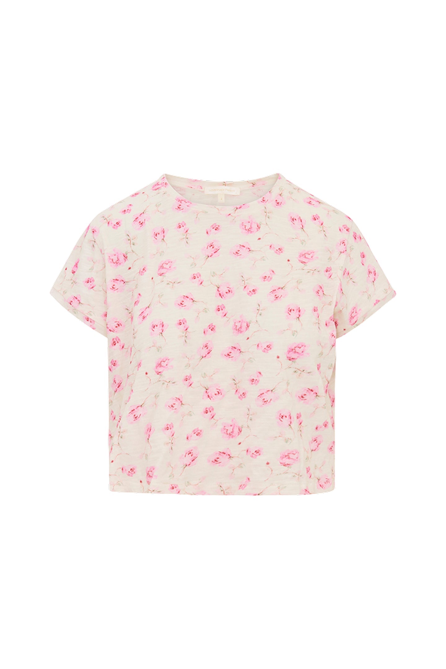 T-shirt court en coton Rubin - STERLING DUSK