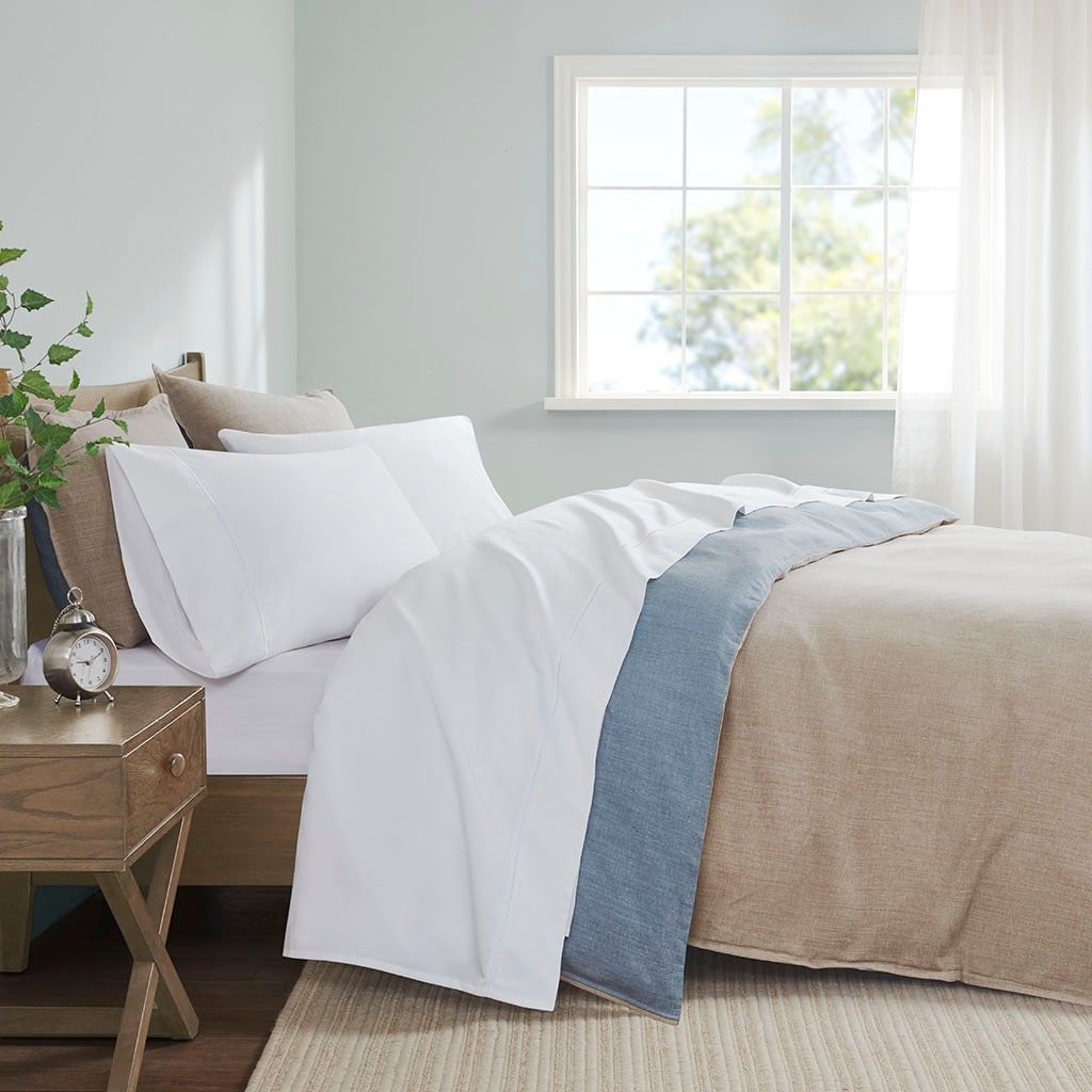 Madison Park 600 Thread Count Pima Cotton Sheet Set