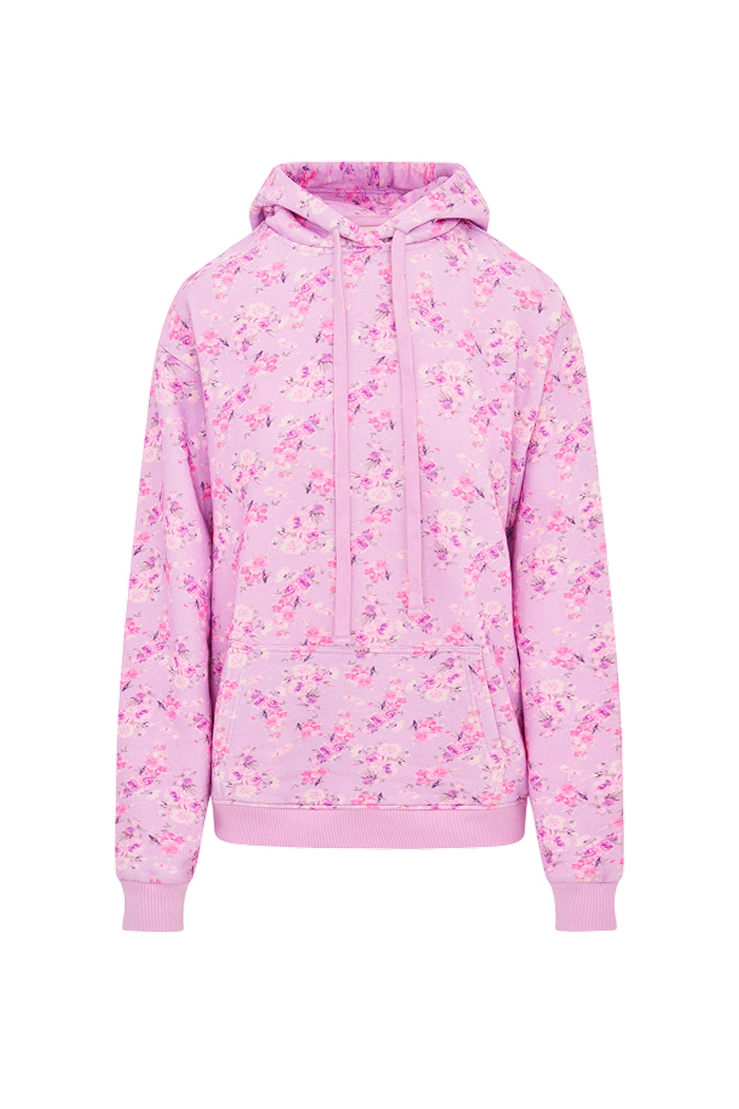 Sweat à capuche en coton à fleurs Nacova - HIBISCUS