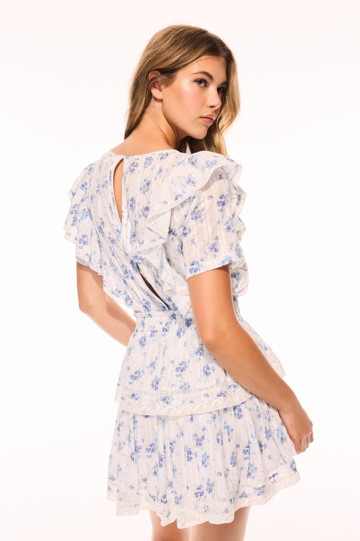 Mini-robe en coton recyclé Natasha