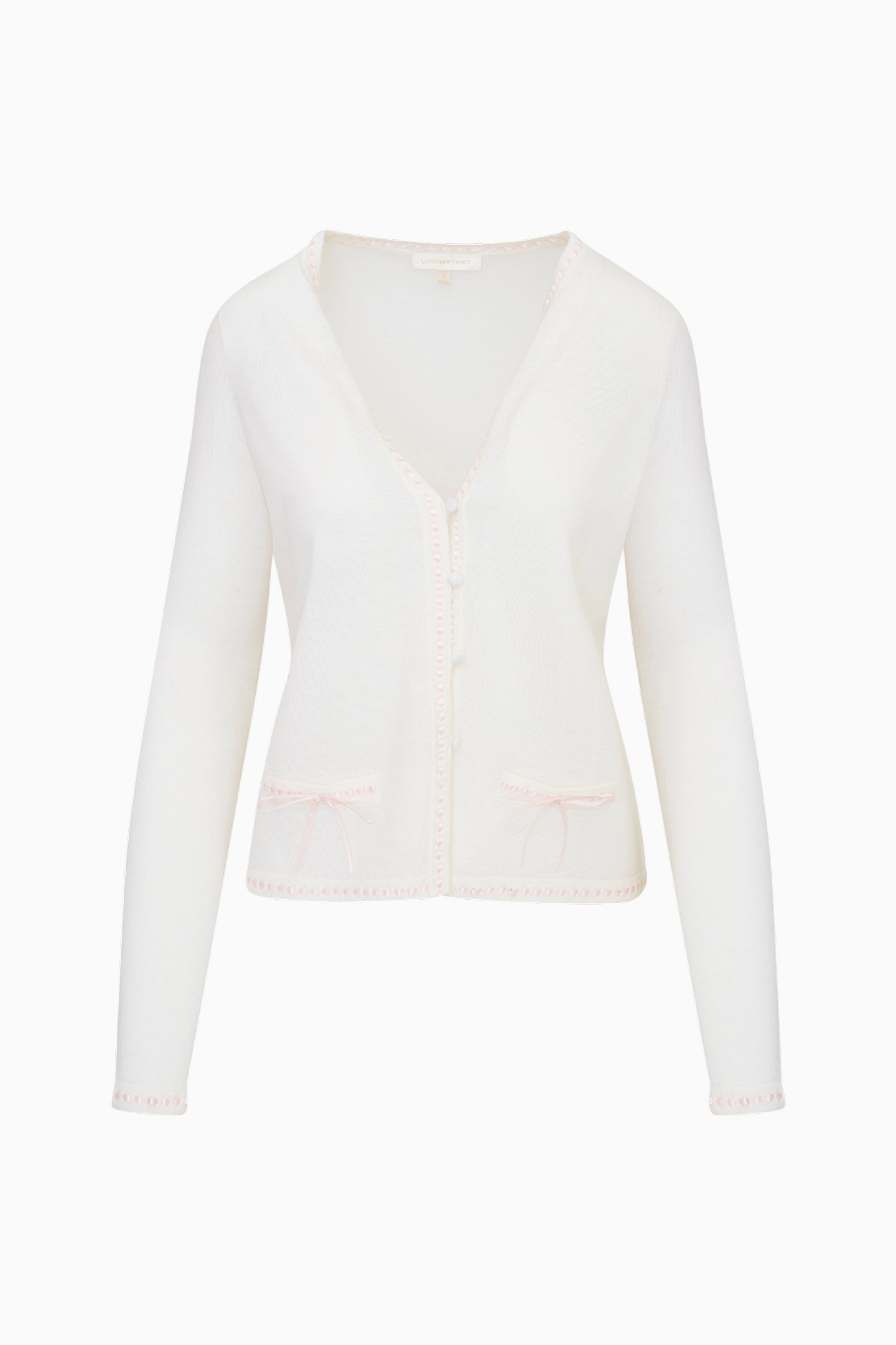 Cardigan en laine Nessa avec nœuds