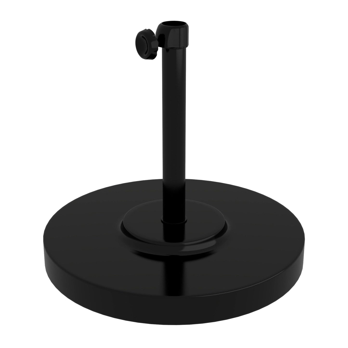 North Bend 50-pound Round Concrete Weighted Powdercoated Steel Umbrella Base by Havenside Home