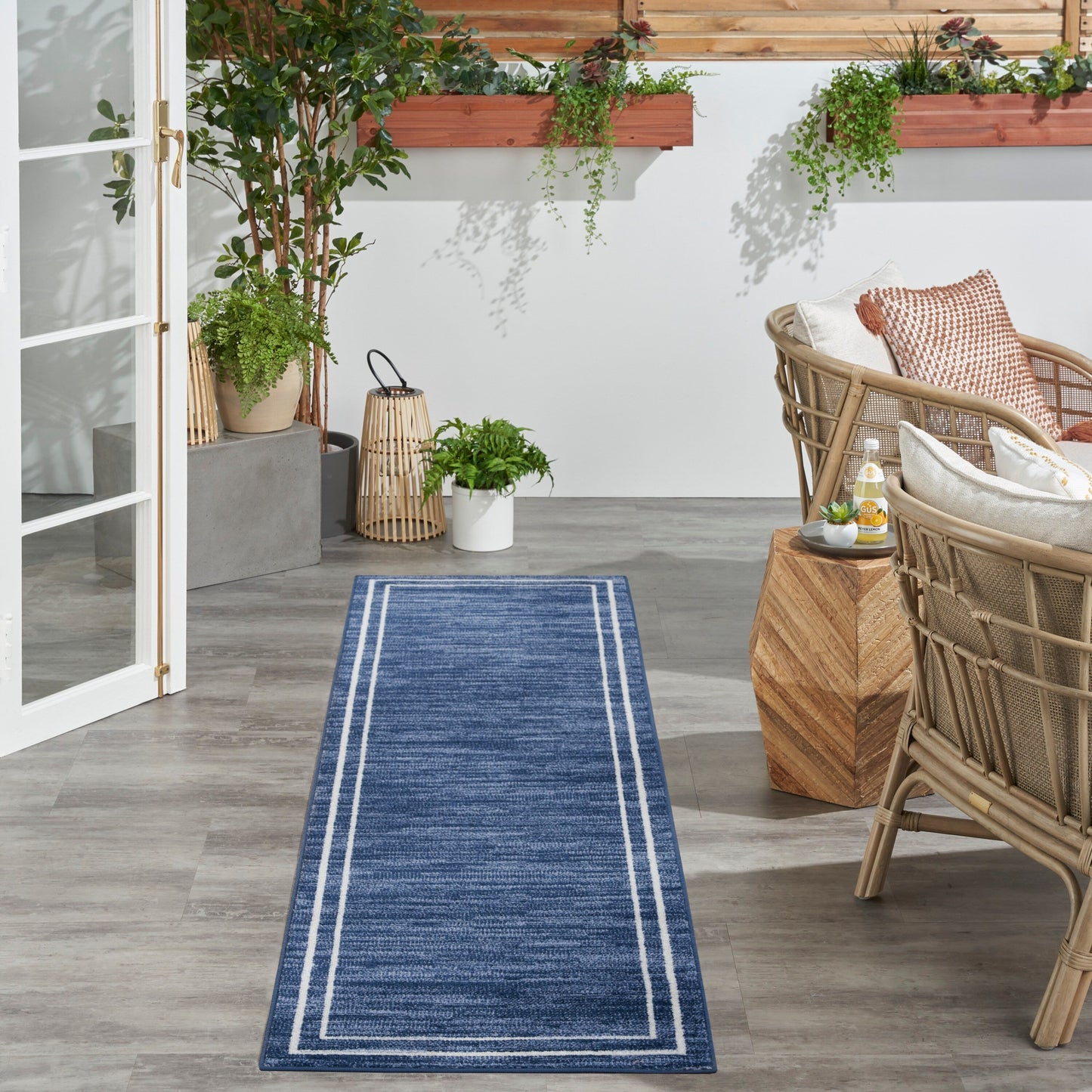 Nourison Sandy Indoor / Outdoor Solid Area Rug