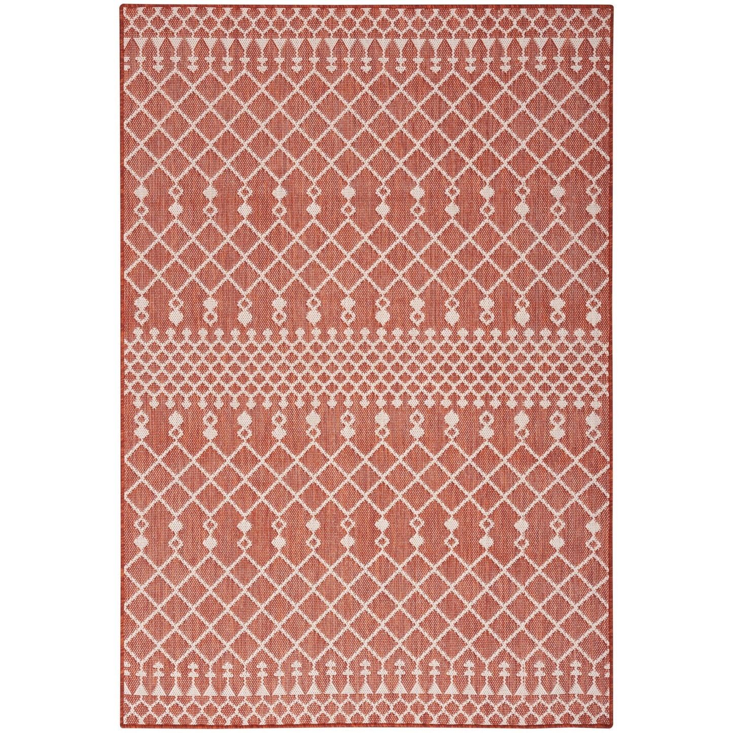 Nourison Selerno Indoor/Outdoor Moroccan Area Rug.