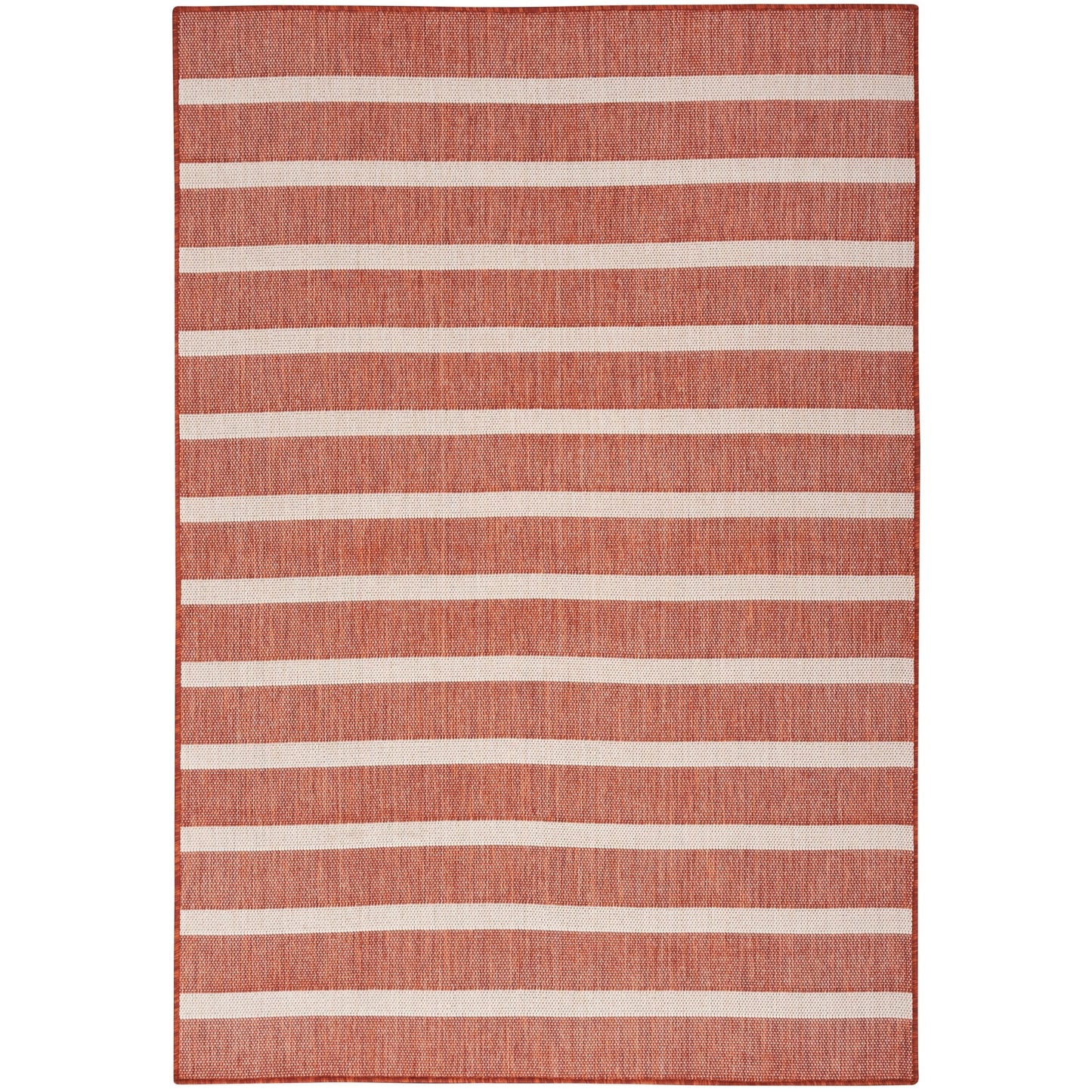 Nourison Selerno Indoor/Outdoor Striped Area Rug.
