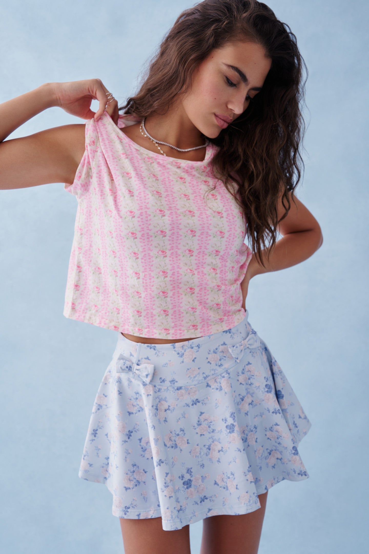 T-shirt court Rubin - MACARON ROSE