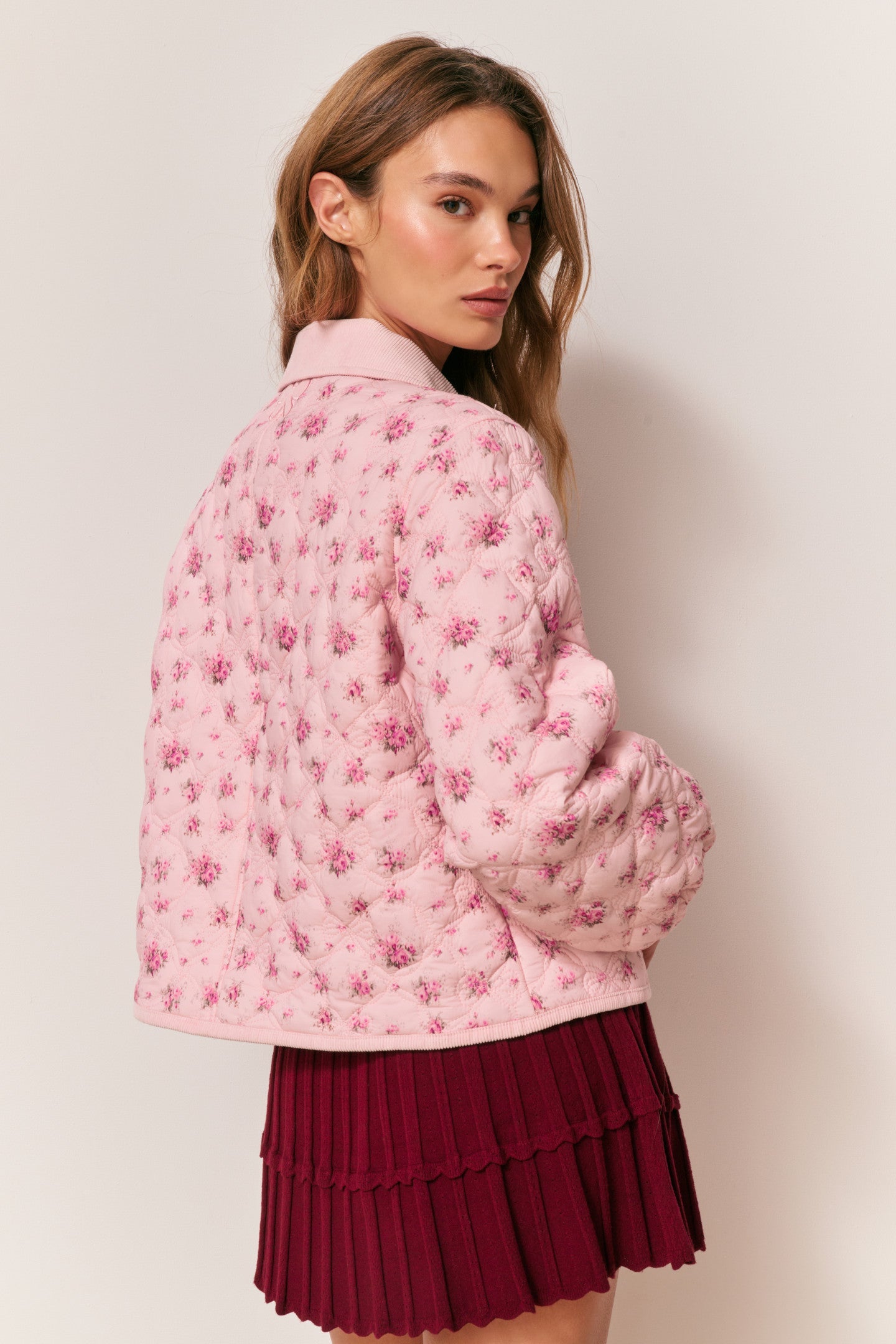 Veste matelassée florale Quinlette