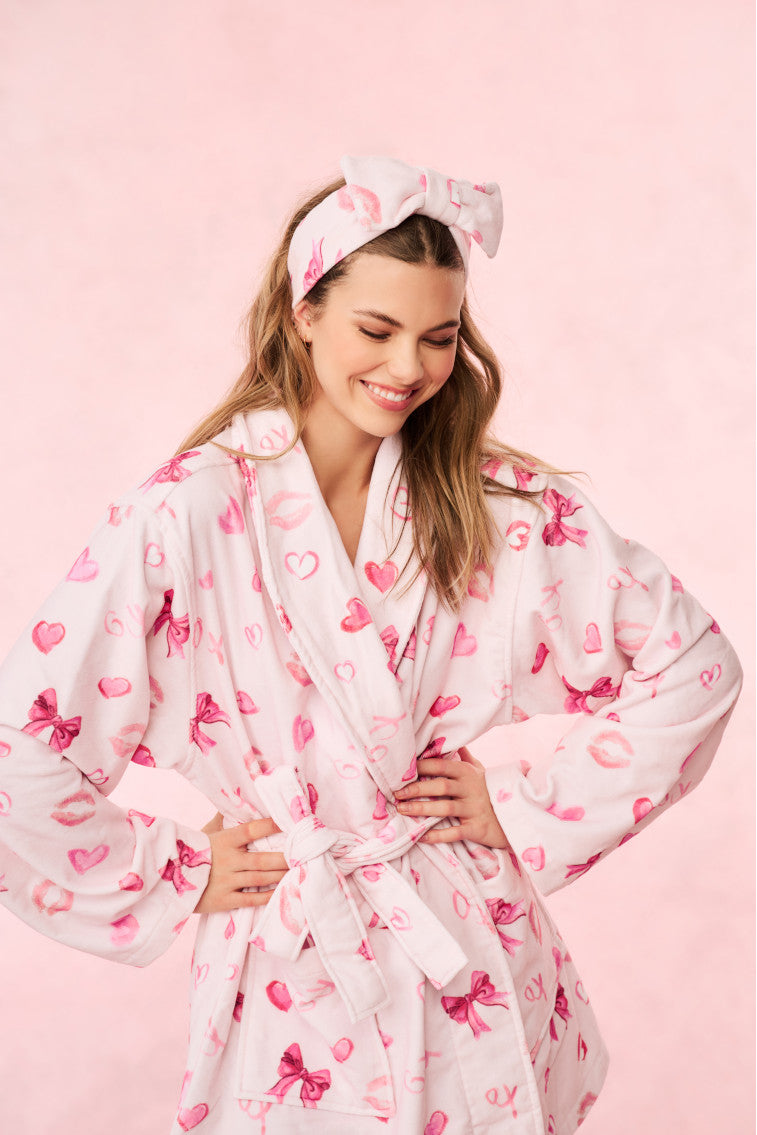 Bandeau nettoyant visage Bow - BLUSHING KISSES