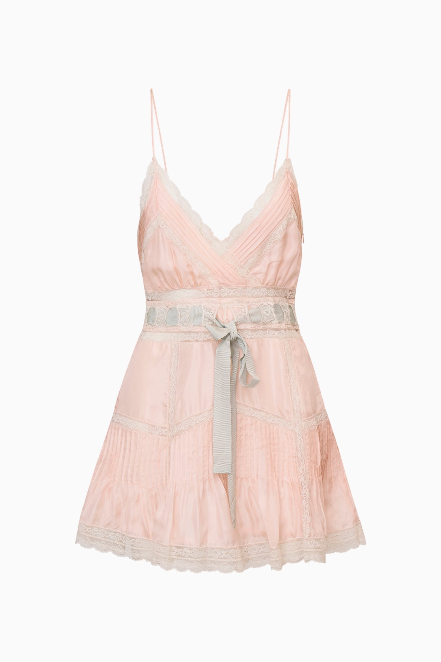 Mini-robe en ruban de soie Sibelle