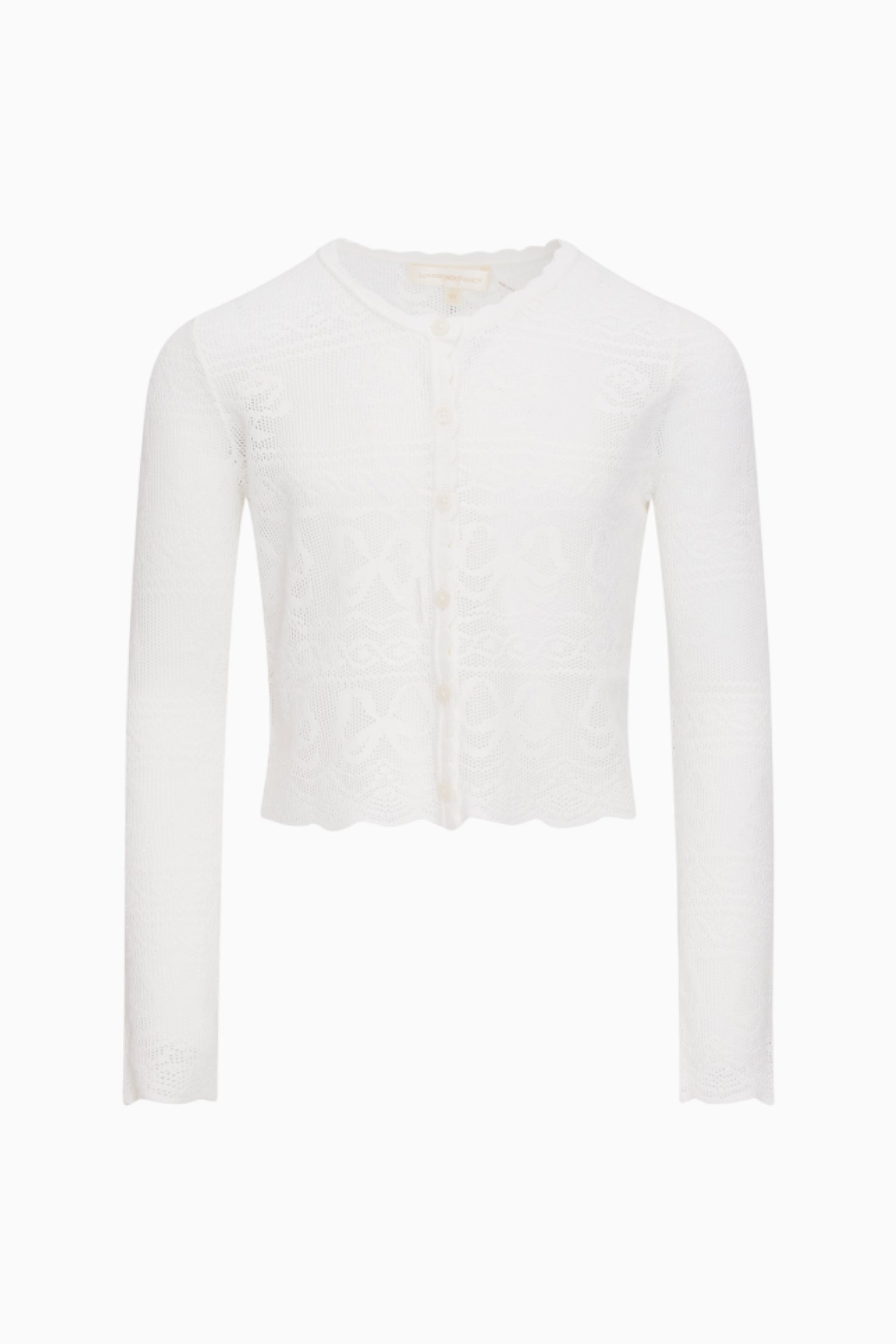 Cardigan en pointelle avec nœud Sookie pour fille