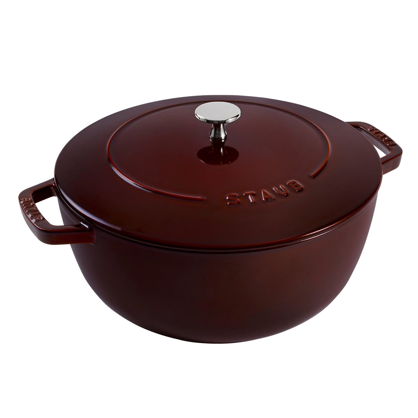 Cocotte en fonte Staub Essential, cocotte hollandaise, 5 pintes, pour 5 à 6 personnes, fabriquée en France - 5 pintes