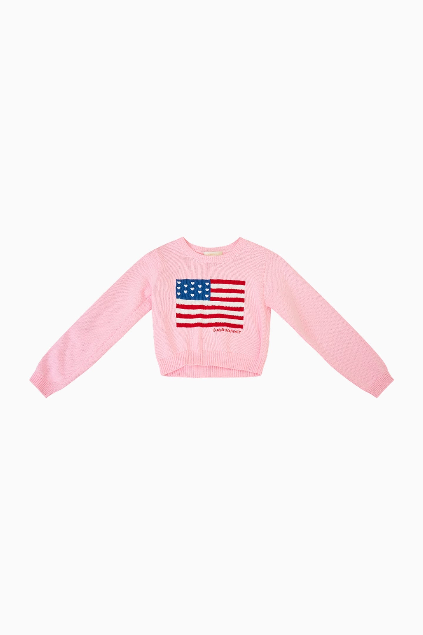 Pull en coton à drapeau Viennetta pour fille