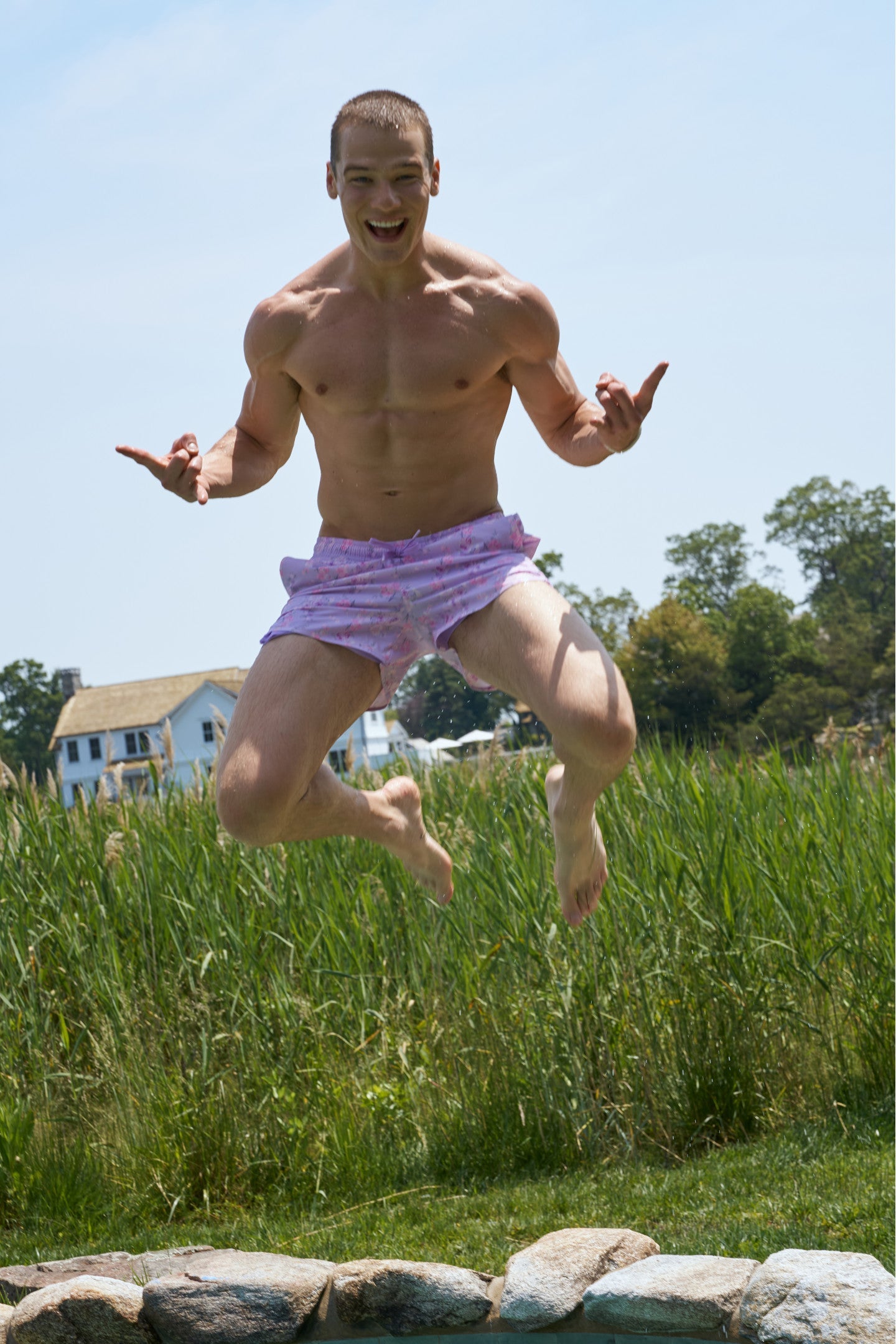 Short de bain Kai pour homme - HIBISCUS