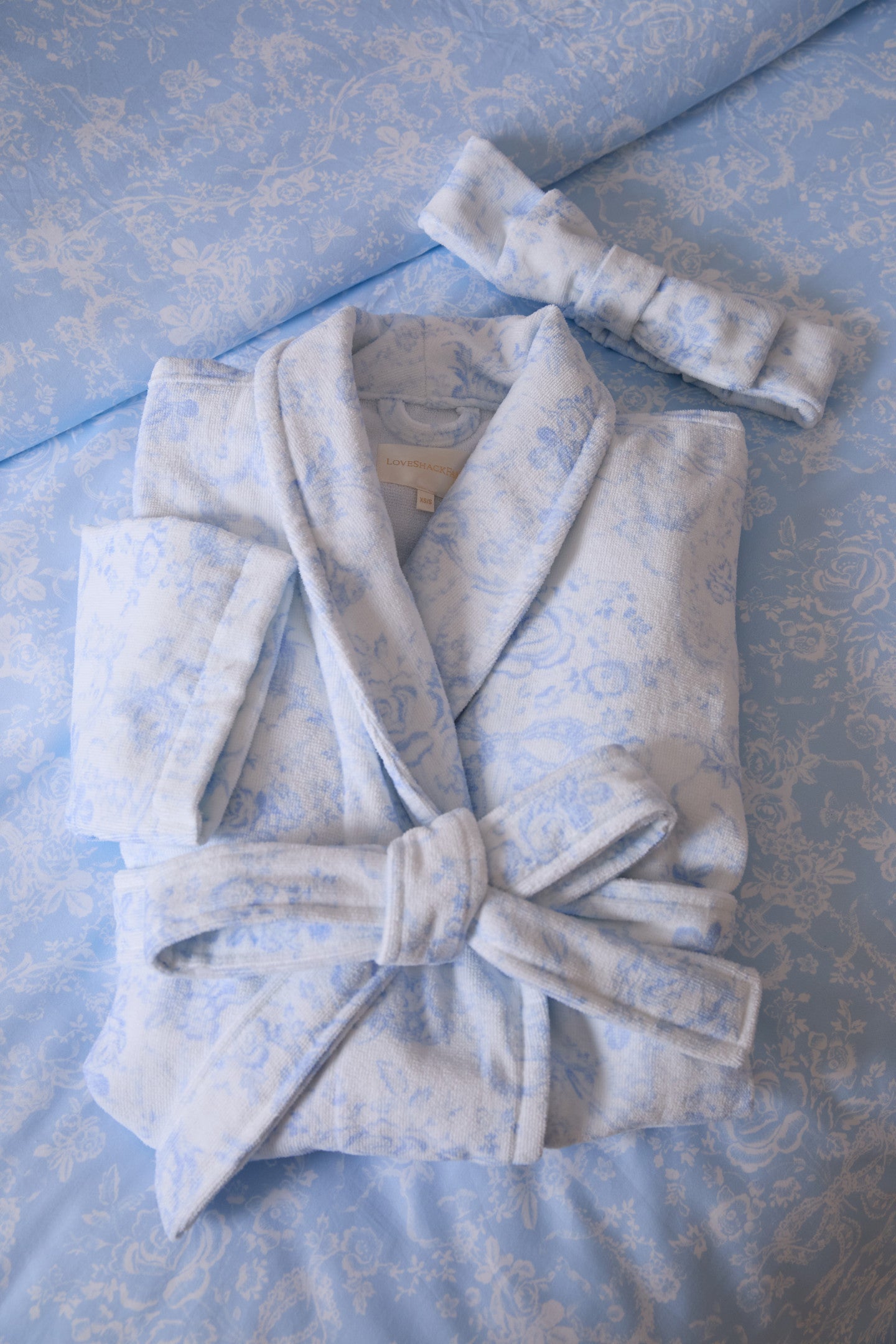 Bandeau nettoyant visage Bow - NANTUCKET BLUE