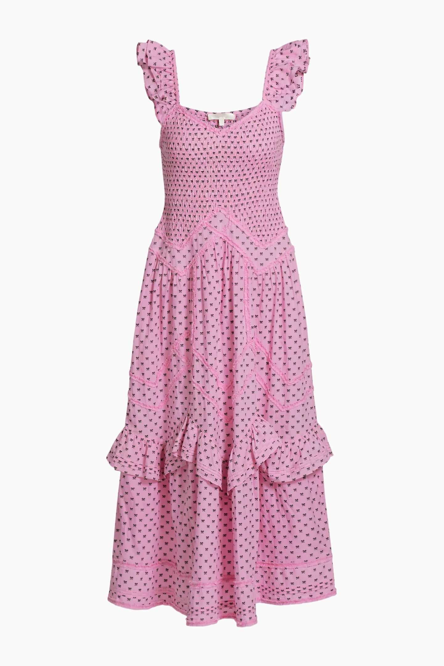 Robe en coton avec nœud Brin