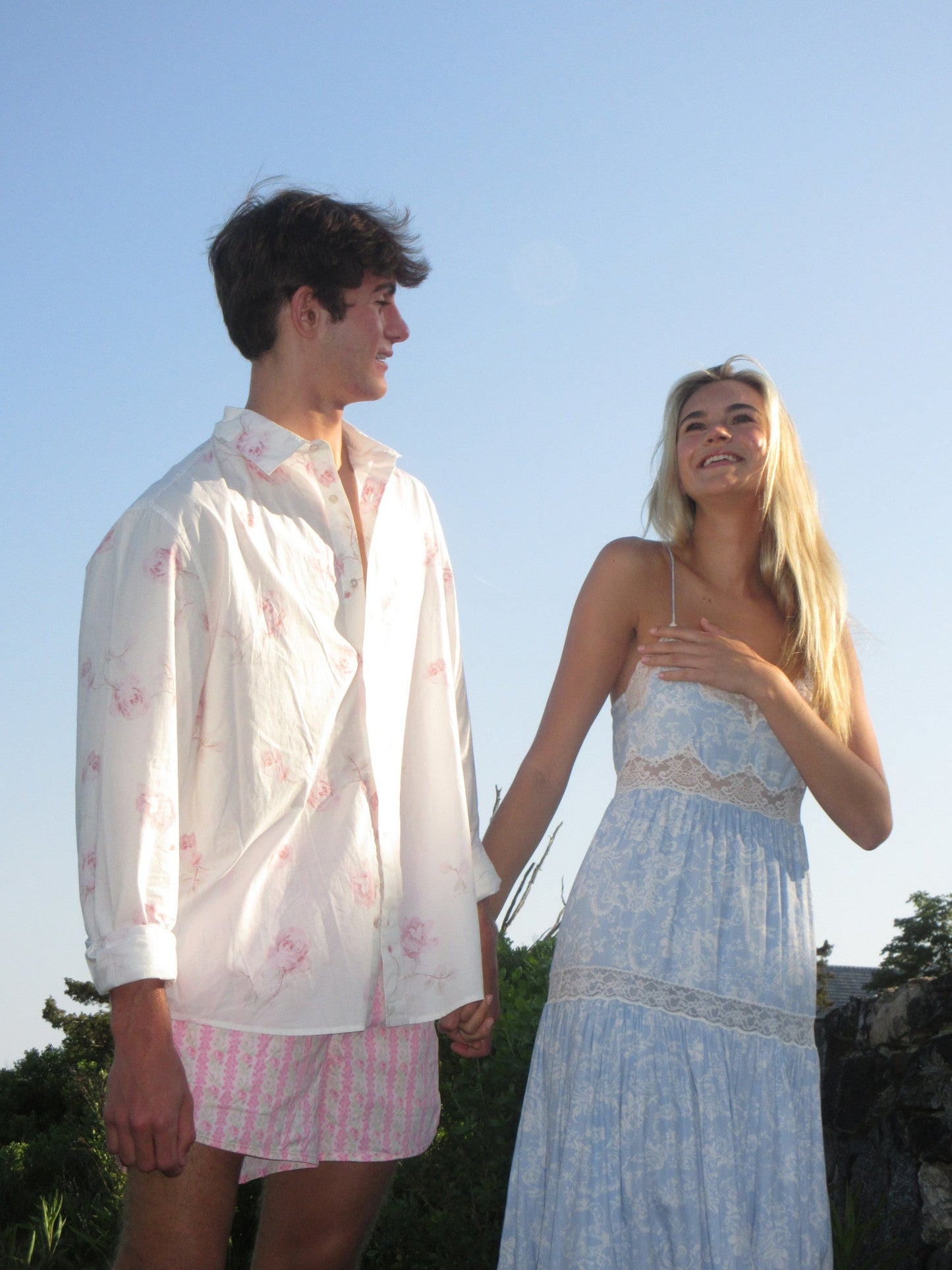 Chemise unisexe à imprimé héritage Hudley