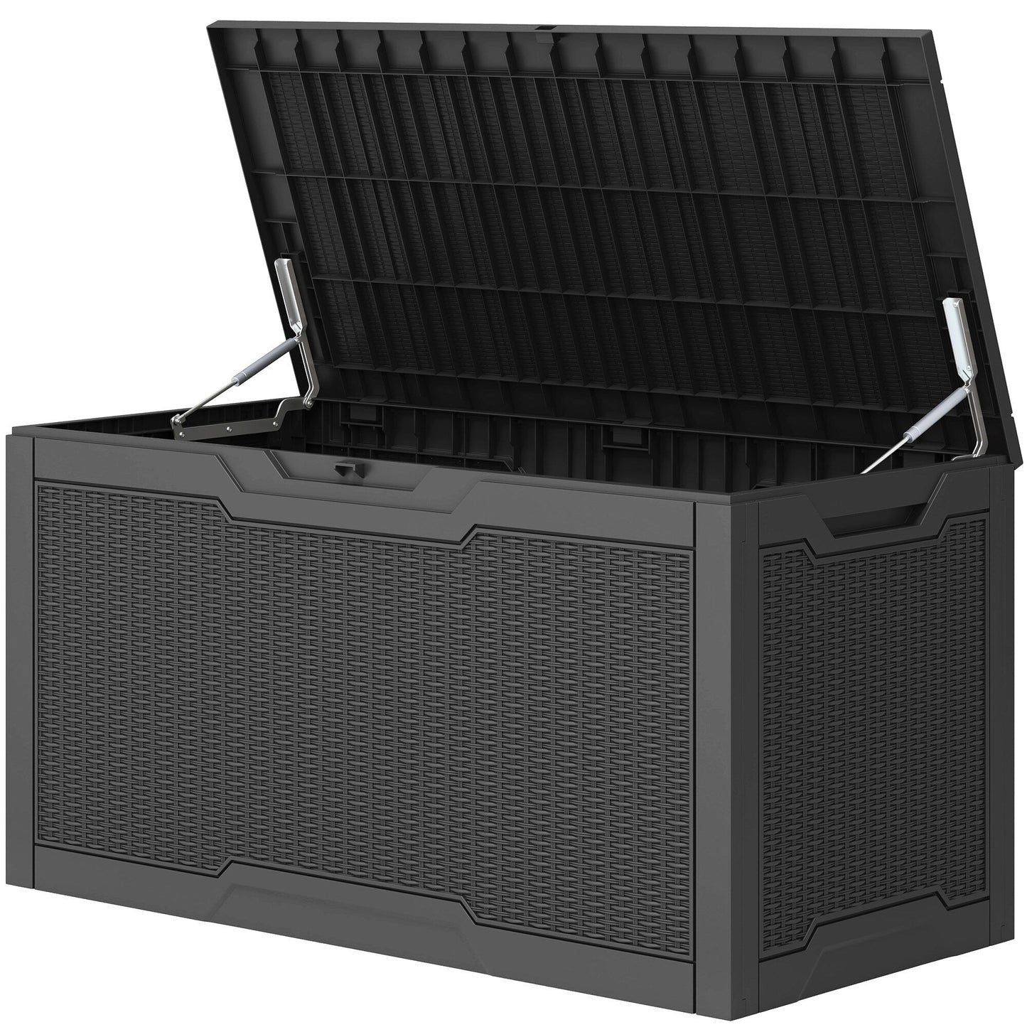 100 Gallon Outdoor Storage Waterproof Deck Box - N/A