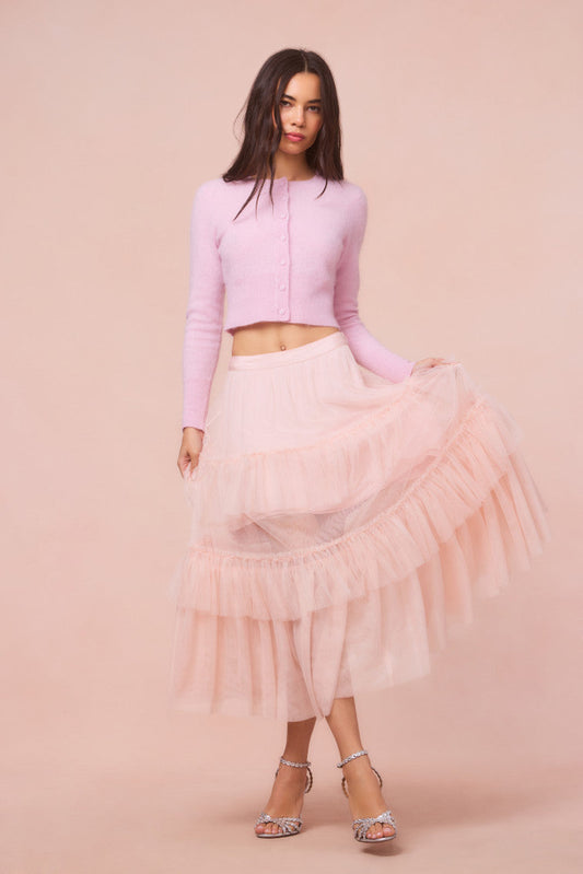 Jupe longue en tulle Parriott