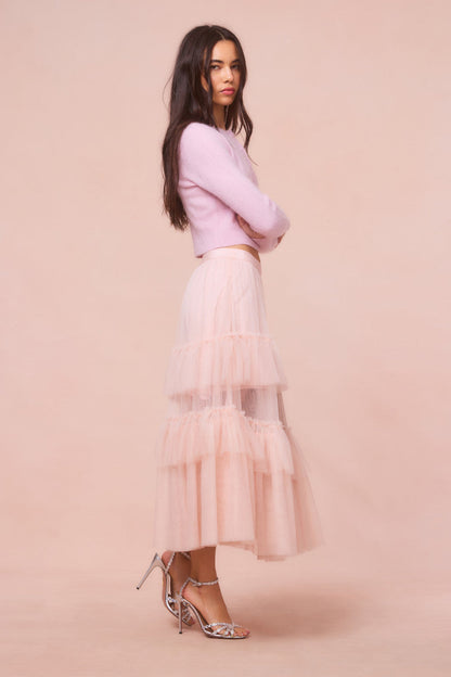Jupe longue en tulle Parriott
