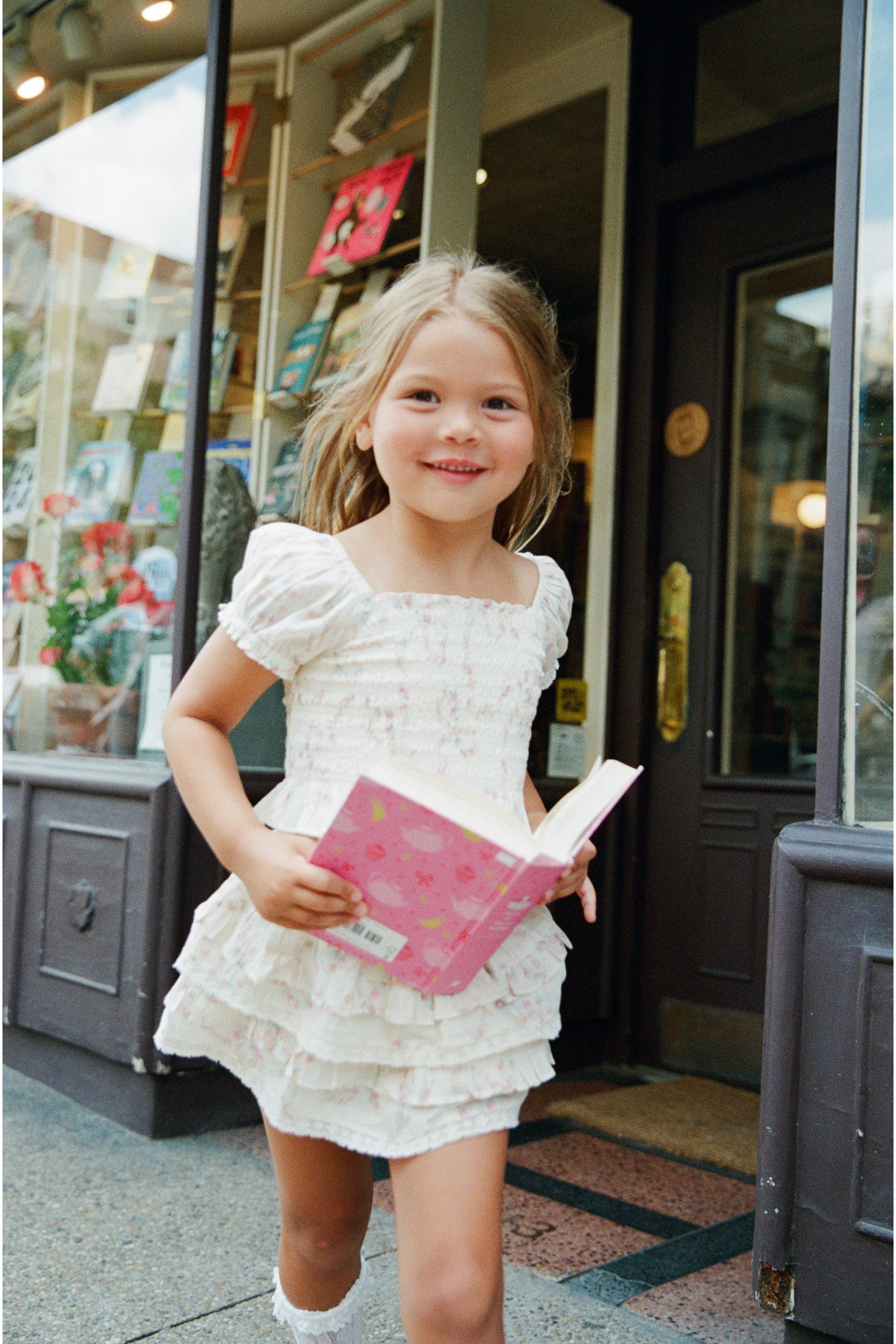 Jupe Billie Luna Rosa Fleur pour filles