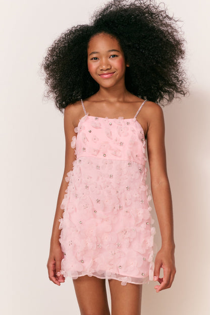 Robe en organza fleuri Harolyn pour fille