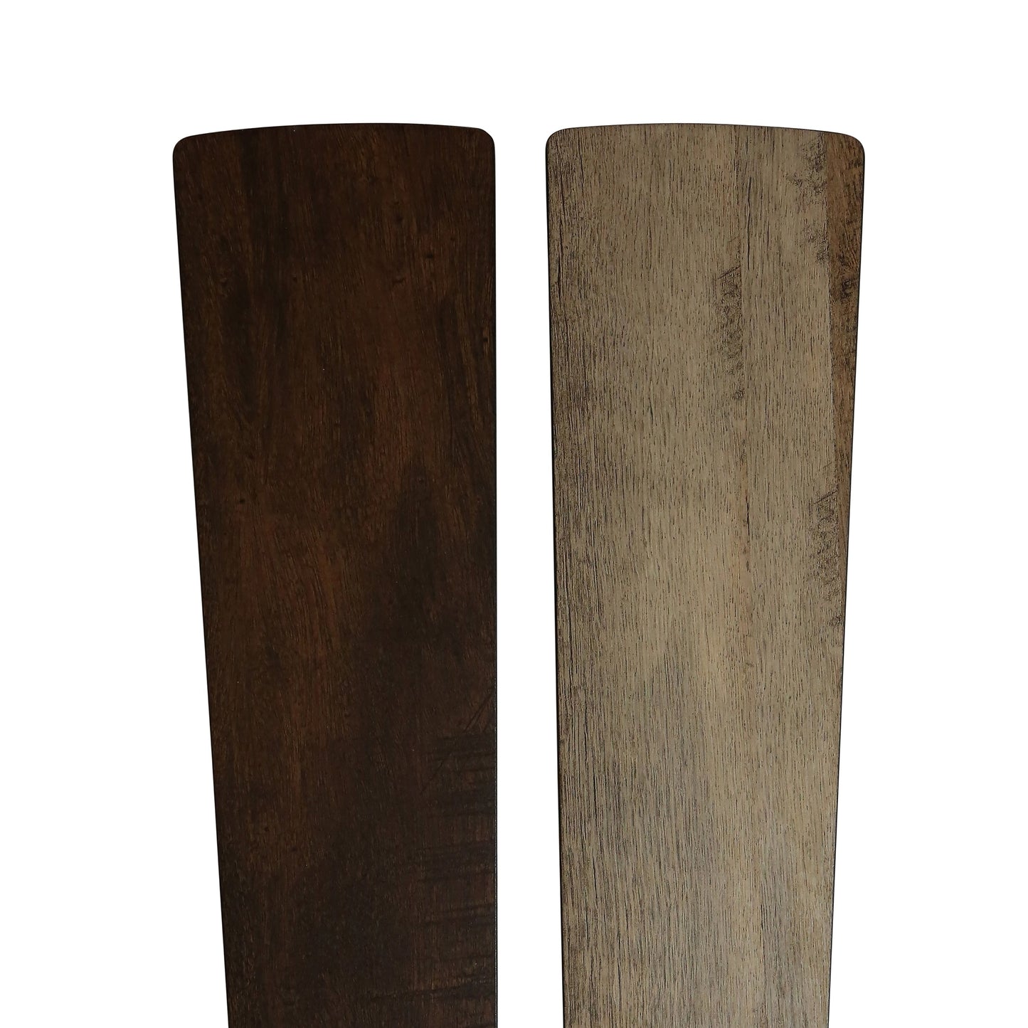 Ventilateur de plafond LED de style ferme en métal brossé Carbon Loft 52